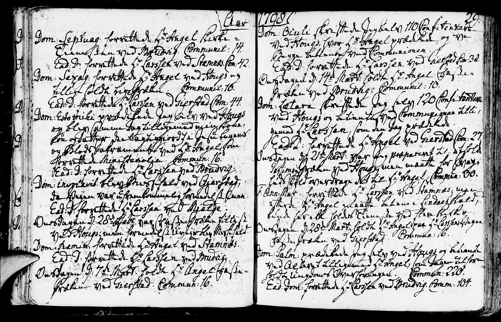 Haus sokneprestembete, AV/SAB-A-75601/H/Haa: Parish register (official) no. A 11, 1796-1816, p. 29