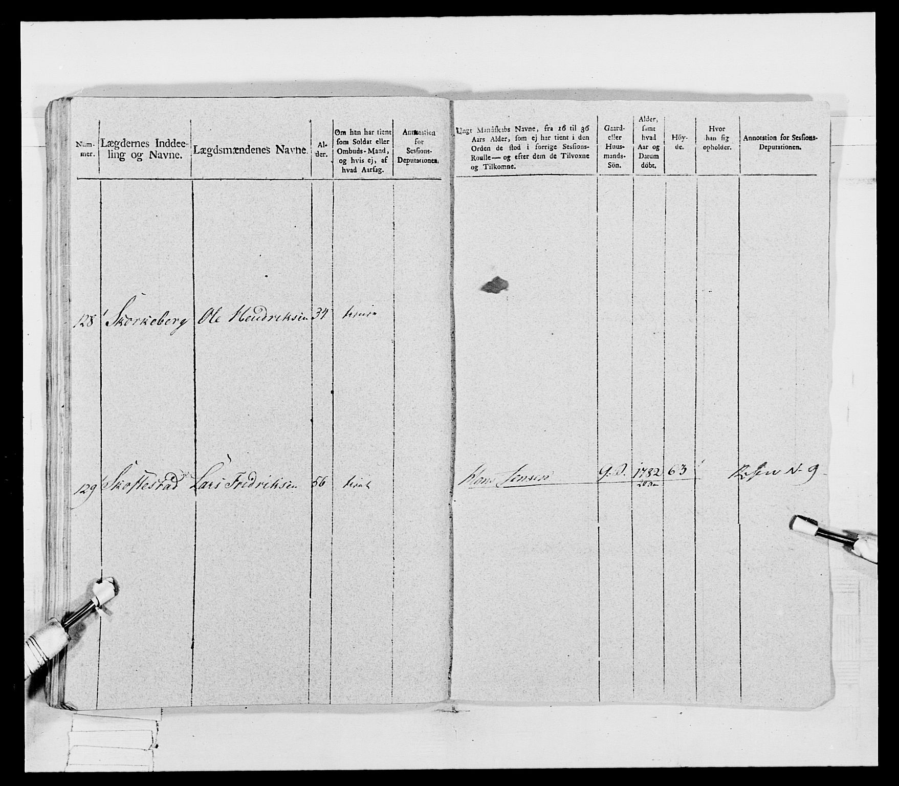 Generalitets- og kommissariatskollegiet, Det kongelige norske kommissariatskollegium, AV/RA-EA-5420/E/Eh/L0031b: Nordafjelske gevorbne infanteriregiment, 1802, p. 174