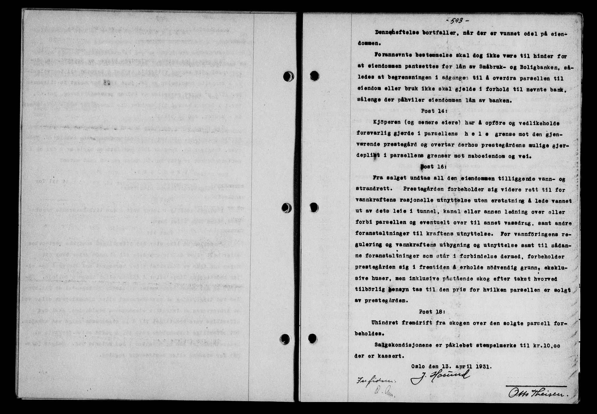 Gauldal sorenskriveri, SAT/A-0014/1/2/2C/L0041: Mortgage book no. 42-43, 1930-1931, Deed date: 08.05.1931