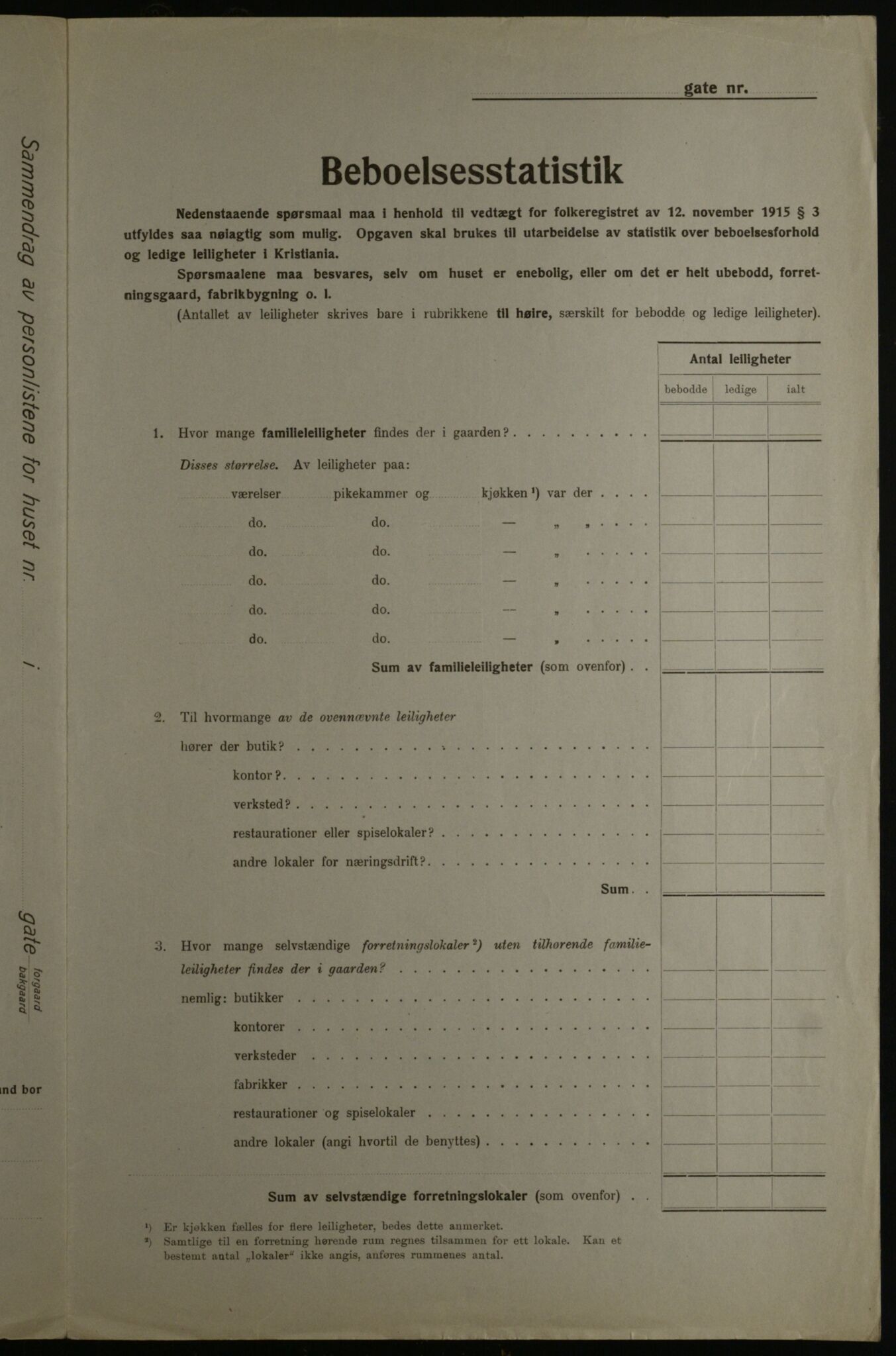 OBA, Municipal Census 1923 for Kristiania, 1923, p. 60831