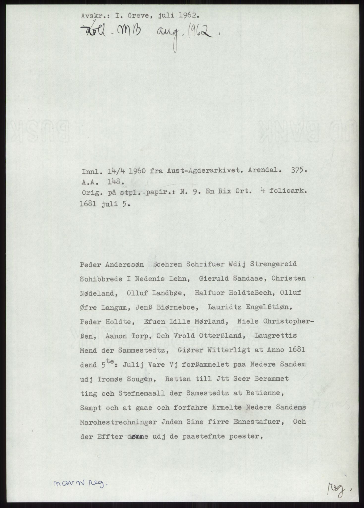 Samlinger til kildeutgivelse, Diplomavskriftsamlingen, RA/EA-4053/H/Ha, p. 1214