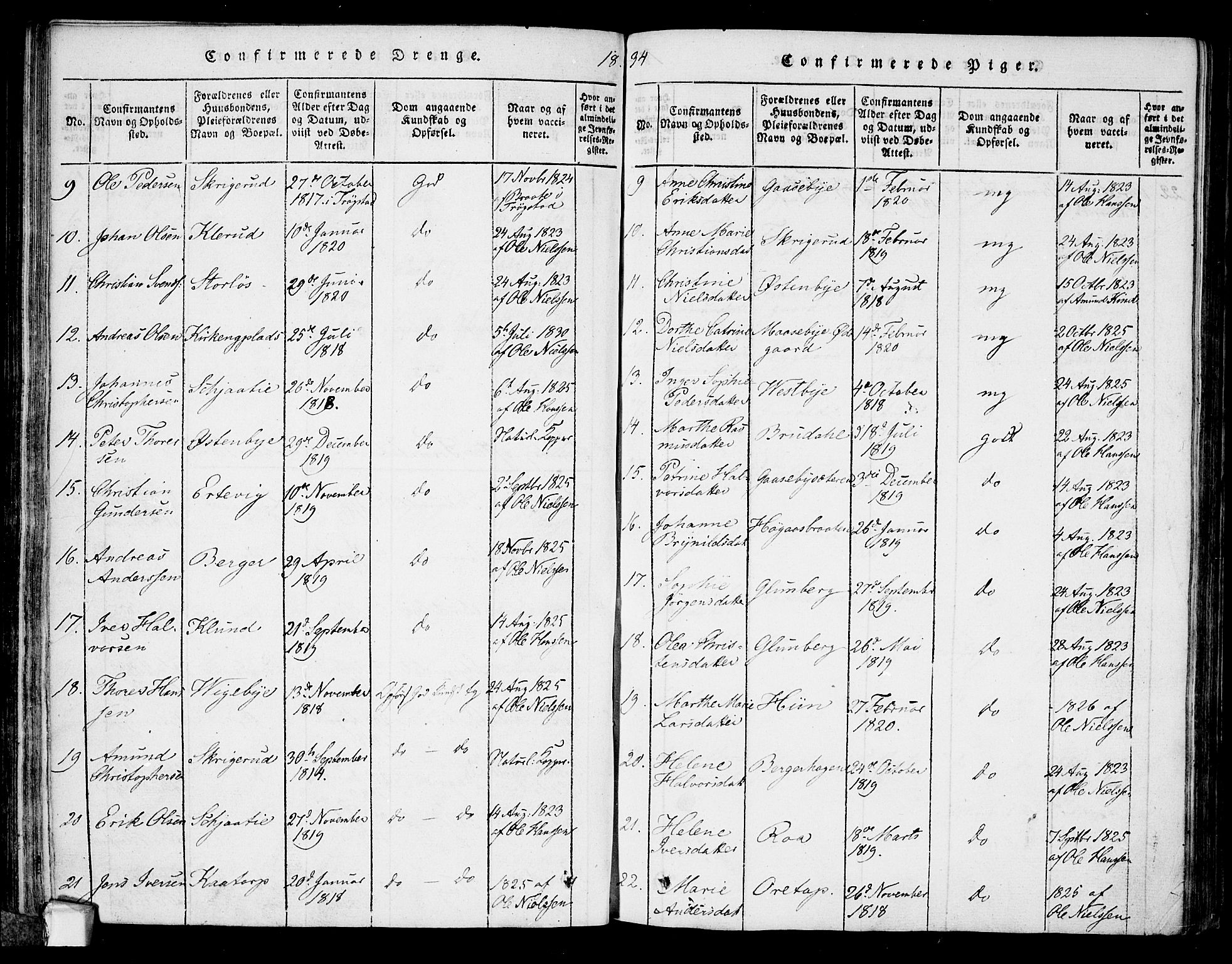 Rødenes prestekontor Kirkebøker, AV/SAO-A-2005/F/Fa/L0004: Parish register (official) no. I 4, 1814-1838, p. 27