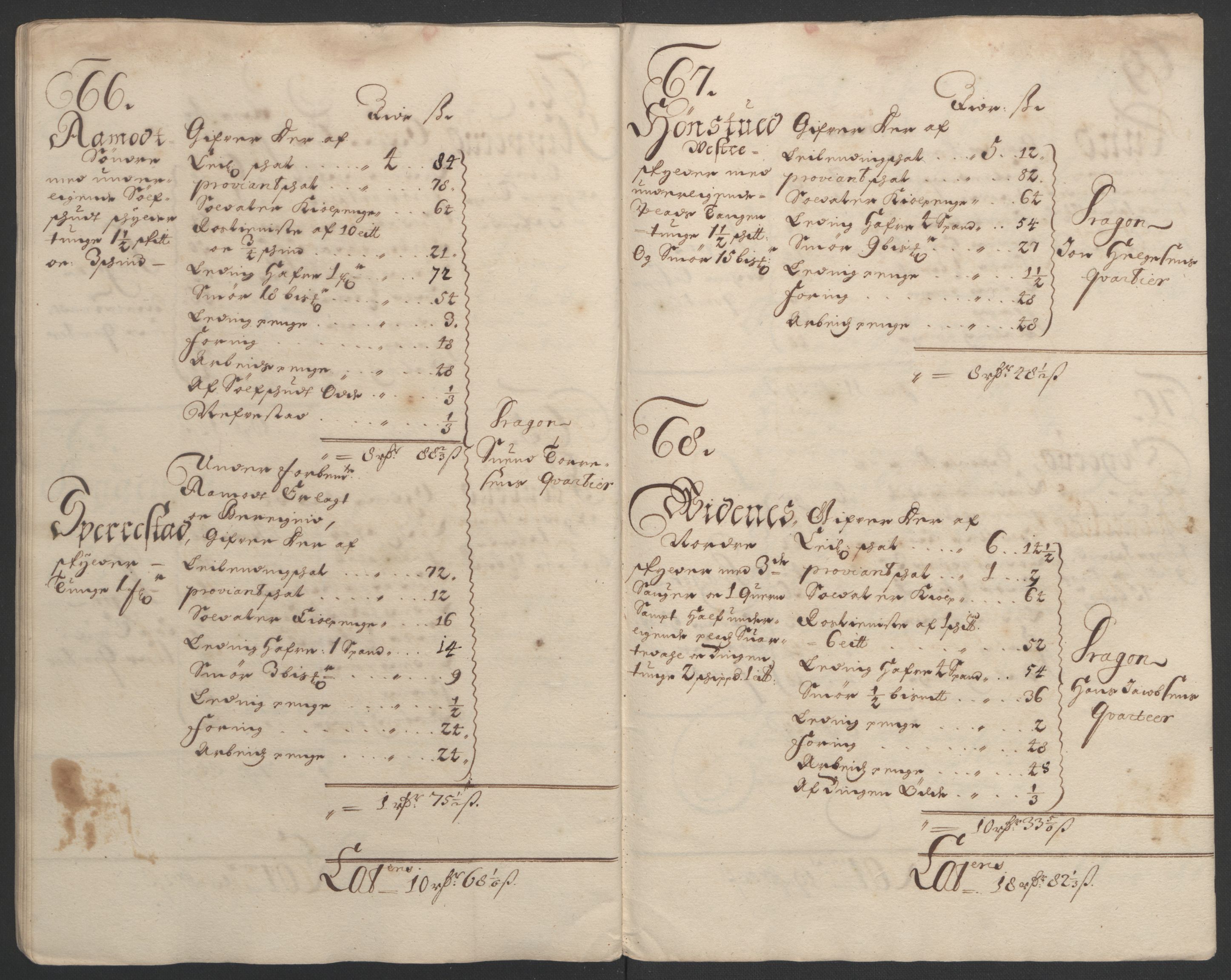 Rentekammeret inntil 1814, Reviderte regnskaper, Fogderegnskap, AV/RA-EA-4092/R07/L0284: Fogderegnskap Rakkestad, Heggen og Frøland, 1694, p. 274