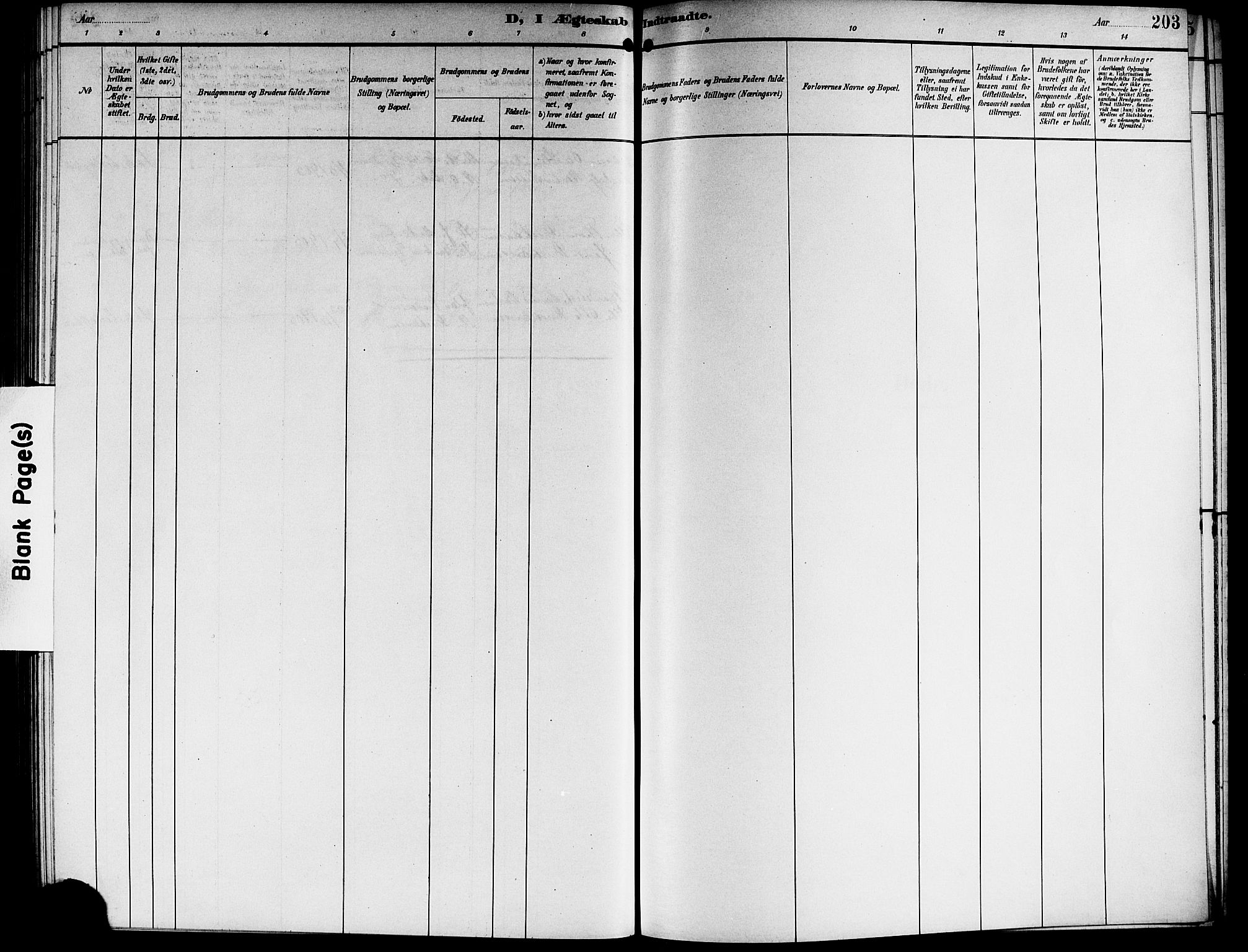 Sørum prestekontor Kirkebøker, AV/SAO-A-10303/G/Ga/L0006: Parish register (copy) no. I 6, 1894-1906, p. 203