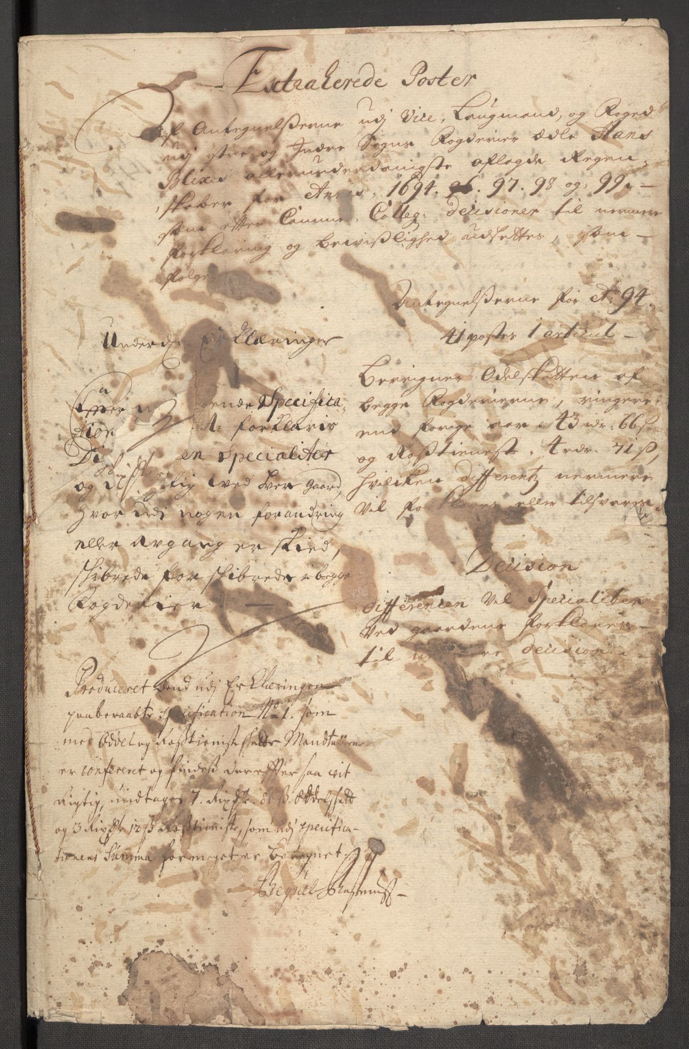 Rentekammeret inntil 1814, Reviderte regnskaper, Fogderegnskap, AV/RA-EA-4092/R52/L3310: Fogderegnskap Sogn, 1698-1699, p. 667