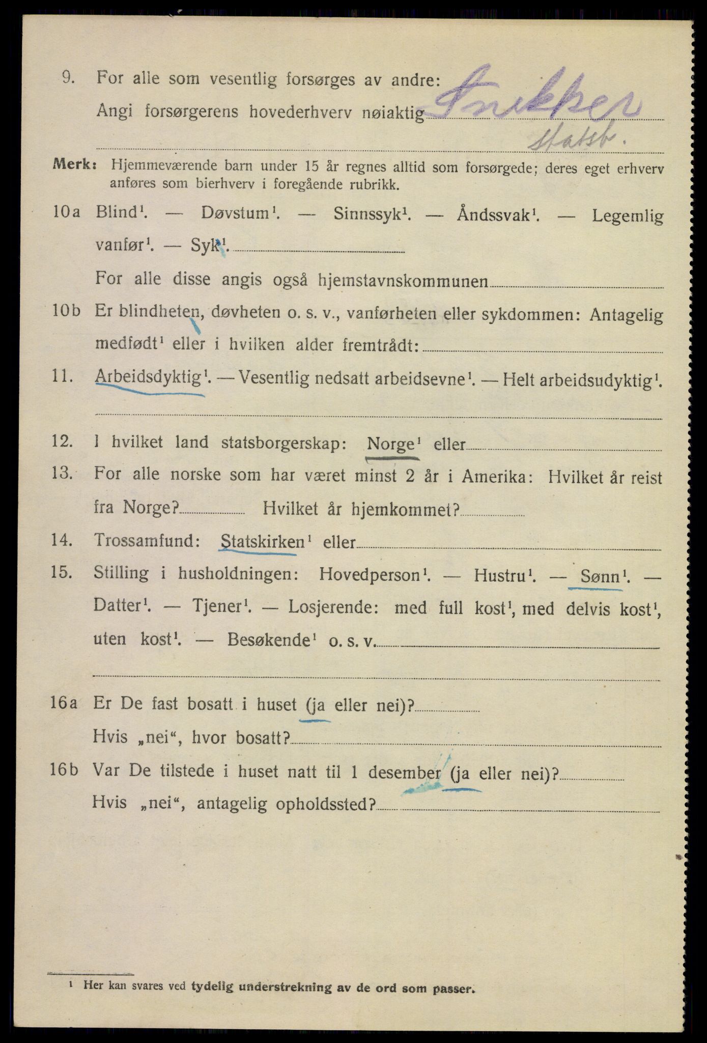 SAKO, 1920 census for Drammen, 1920, p. 22996