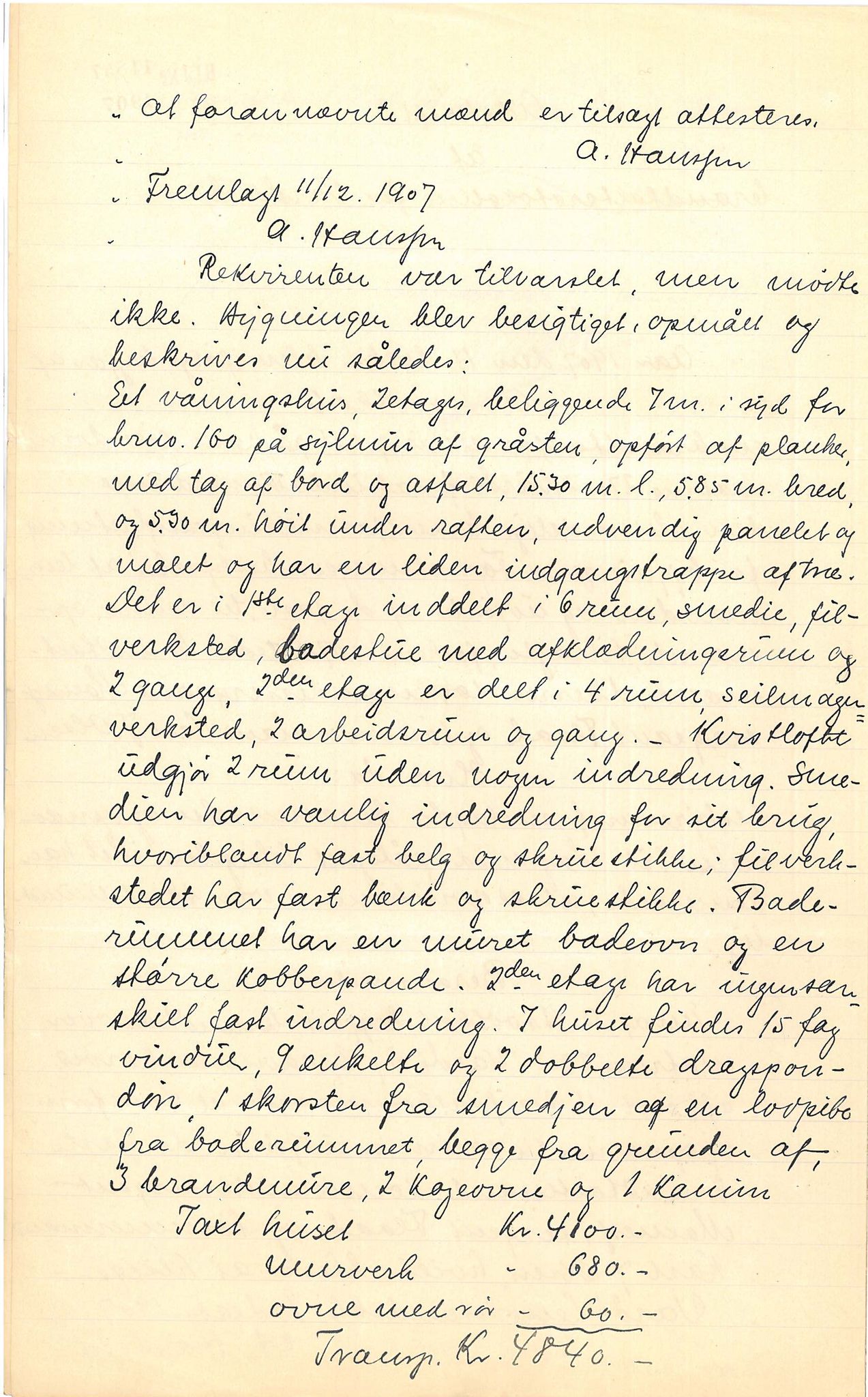 Brodtkorb handel A/S, VAMU/A-0001/Q/Qb/L0001: Skjøter og grunnbrev i Vardø by, 1822-1943, p. 344