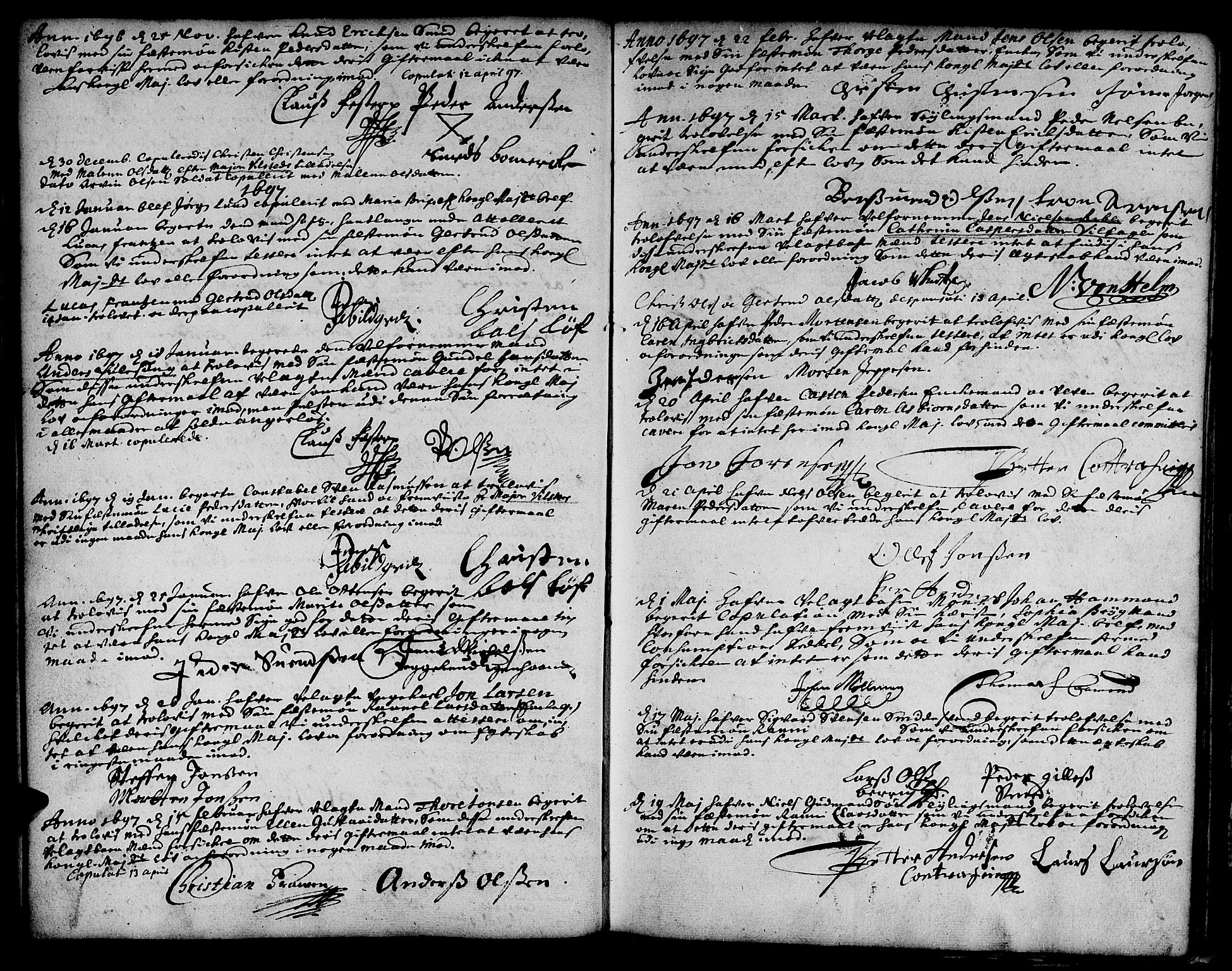 Ministerialprotokoller, klokkerbøker og fødselsregistre - Sør-Trøndelag, SAT/A-1456/601/L0033: Parish register (official) no. 601A01, 1679-1728