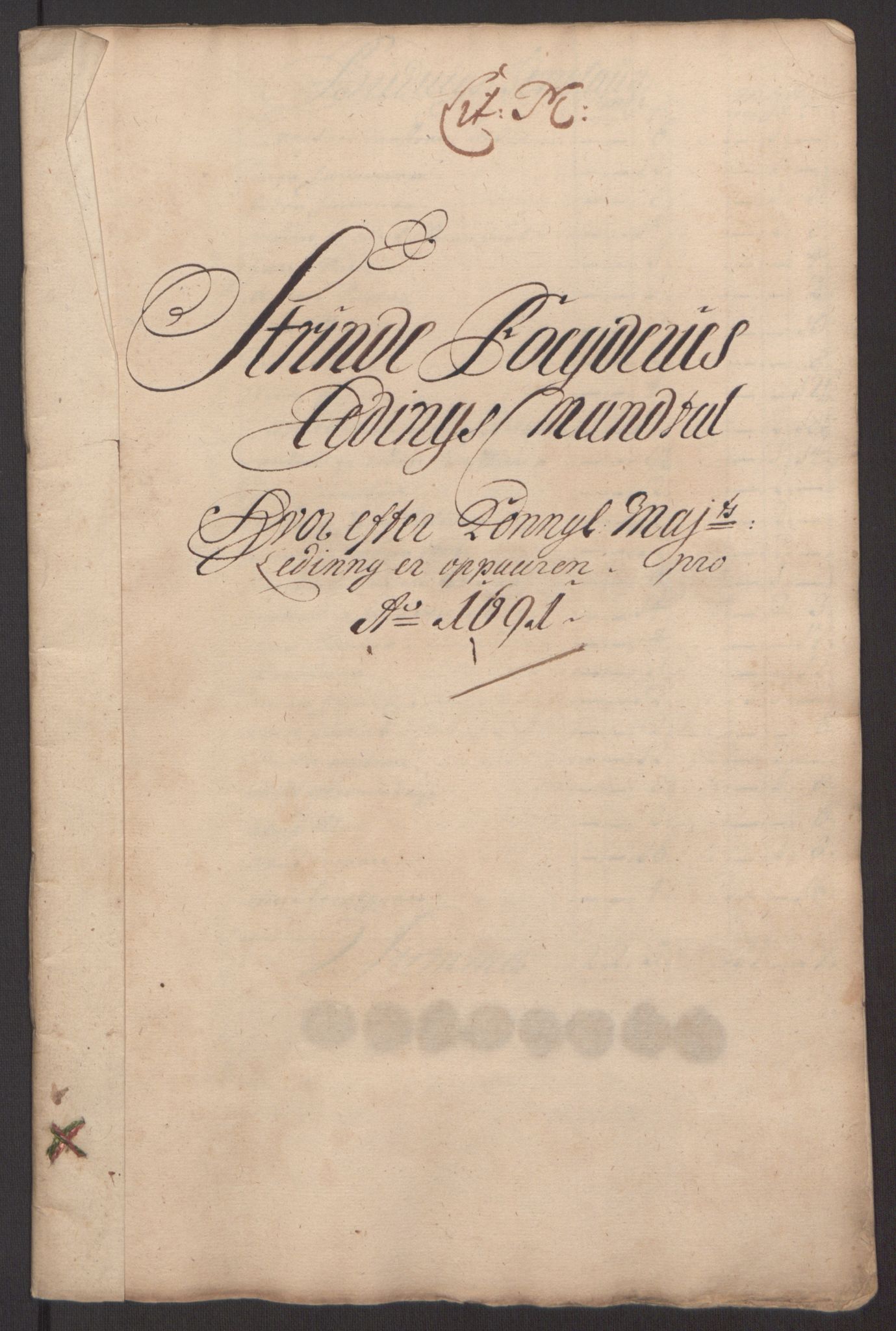 Rentekammeret inntil 1814, Reviderte regnskaper, Fogderegnskap, RA/EA-4092/R61/L4103: Fogderegnskap Strinda og Selbu, 1691-1692, p. 120