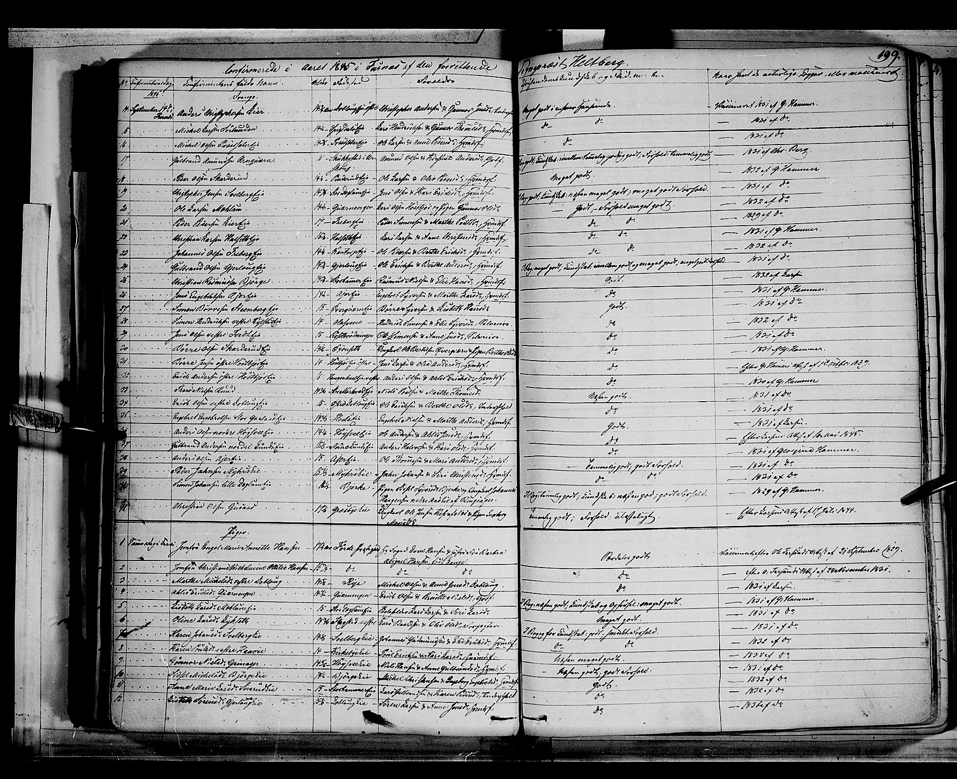 Vang prestekontor, Hedmark, AV/SAH-PREST-008/H/Ha/Haa/L0010: Parish register (official) no. 10, 1841-1855, p. 199