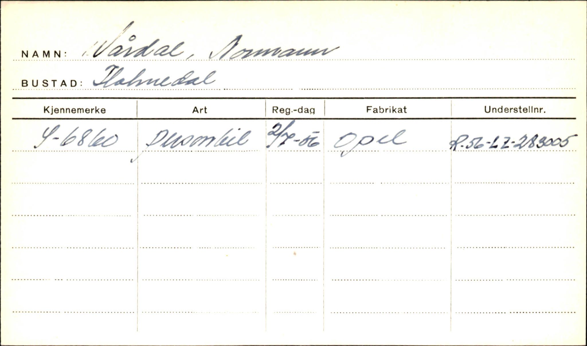 Statens vegvesen, Sogn og Fjordane vegkontor, AV/SAB-A-5301/4/F/L0002: Eigarregister Fjordane til 1.6.1961, 1930-1961, p. 597