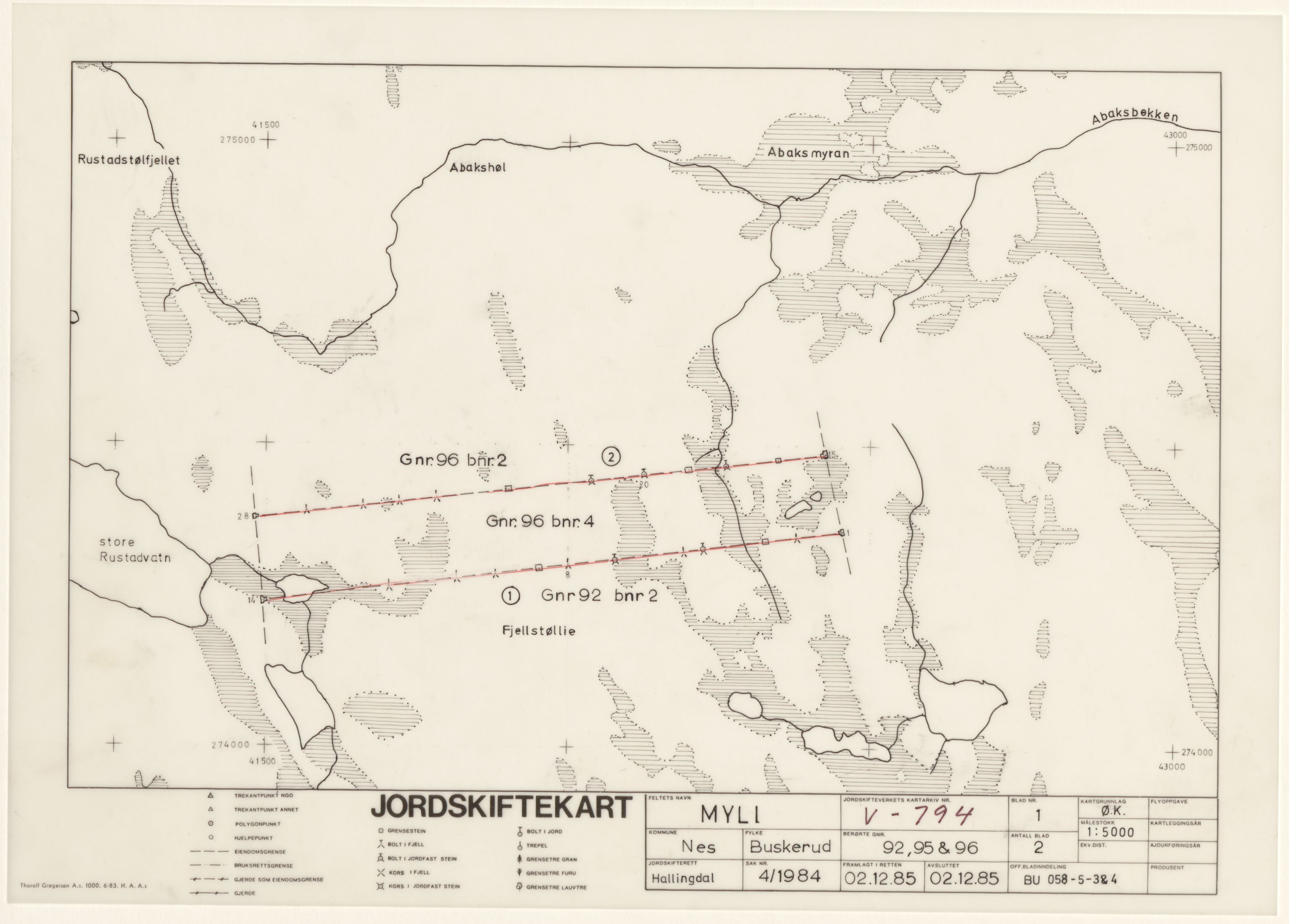 Jordskifteverkets kartarkiv, RA/S-3929/T, 1859-1988, p. 1105