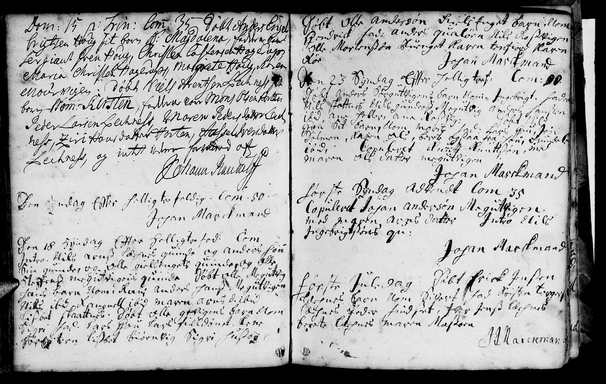 Ministerialprotokoller, klokkerbøker og fødselsregistre - Nord-Trøndelag, SAT/A-1458/788/L0694: Parish register (official) no. 788A01, 1710-1805