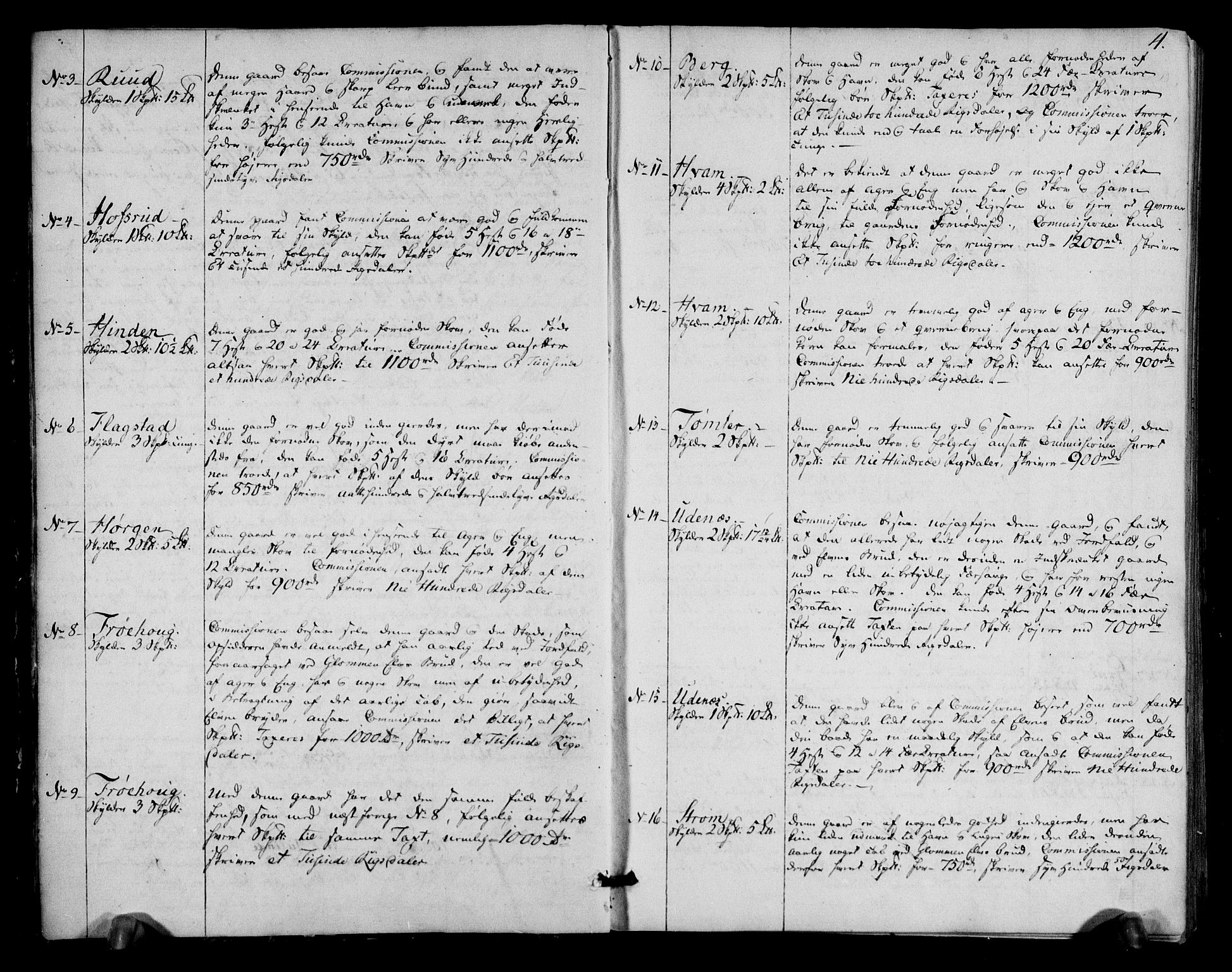 Rentekammeret inntil 1814, Realistisk ordnet avdeling, AV/RA-EA-4070/N/Ne/Nea/L0019: Øvre Romerike fogderi. Deliberasjonsprotokoll, 1803, p. 5