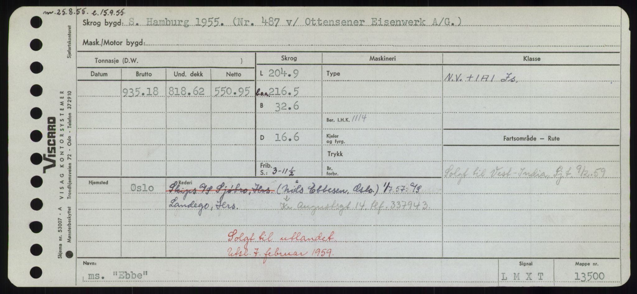 Sjøfartsdirektoratet med forløpere, Skipsmålingen, AV/RA-S-1627/H/Hd/L0009: Fartøy, E, p. 7