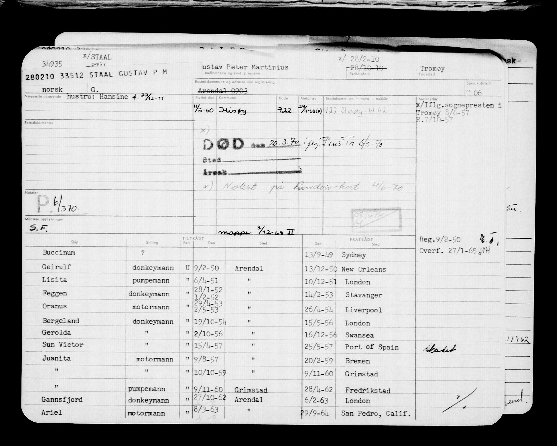 Direktoratet for sjømenn, AV/RA-S-3545/G/Gb/L0088: Hovedkort, 1910, p. 412