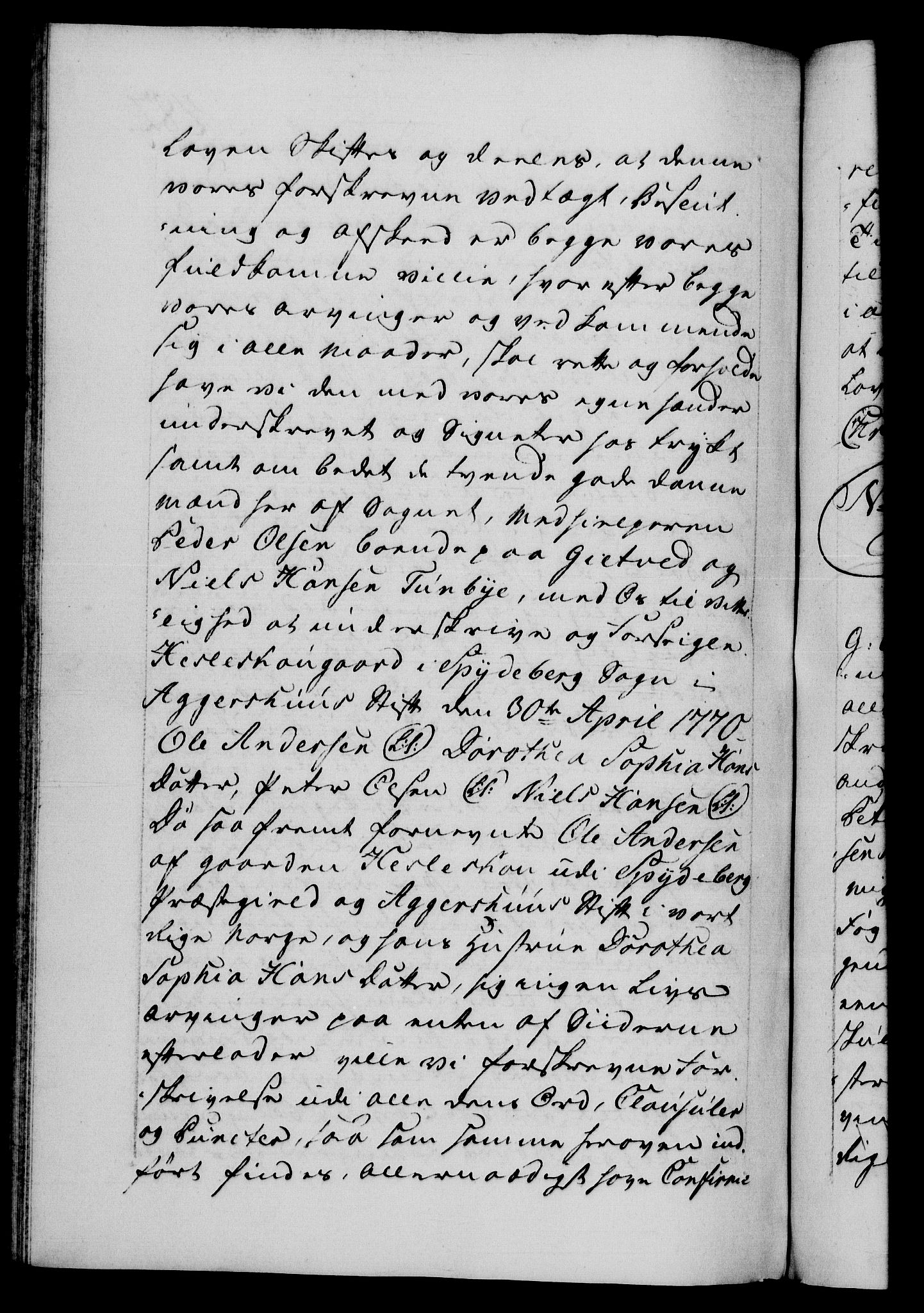 Danske Kanselli 1572-1799, AV/RA-EA-3023/F/Fc/Fca/Fcaa/L0044: Norske registre, 1769-1771, p. 482b