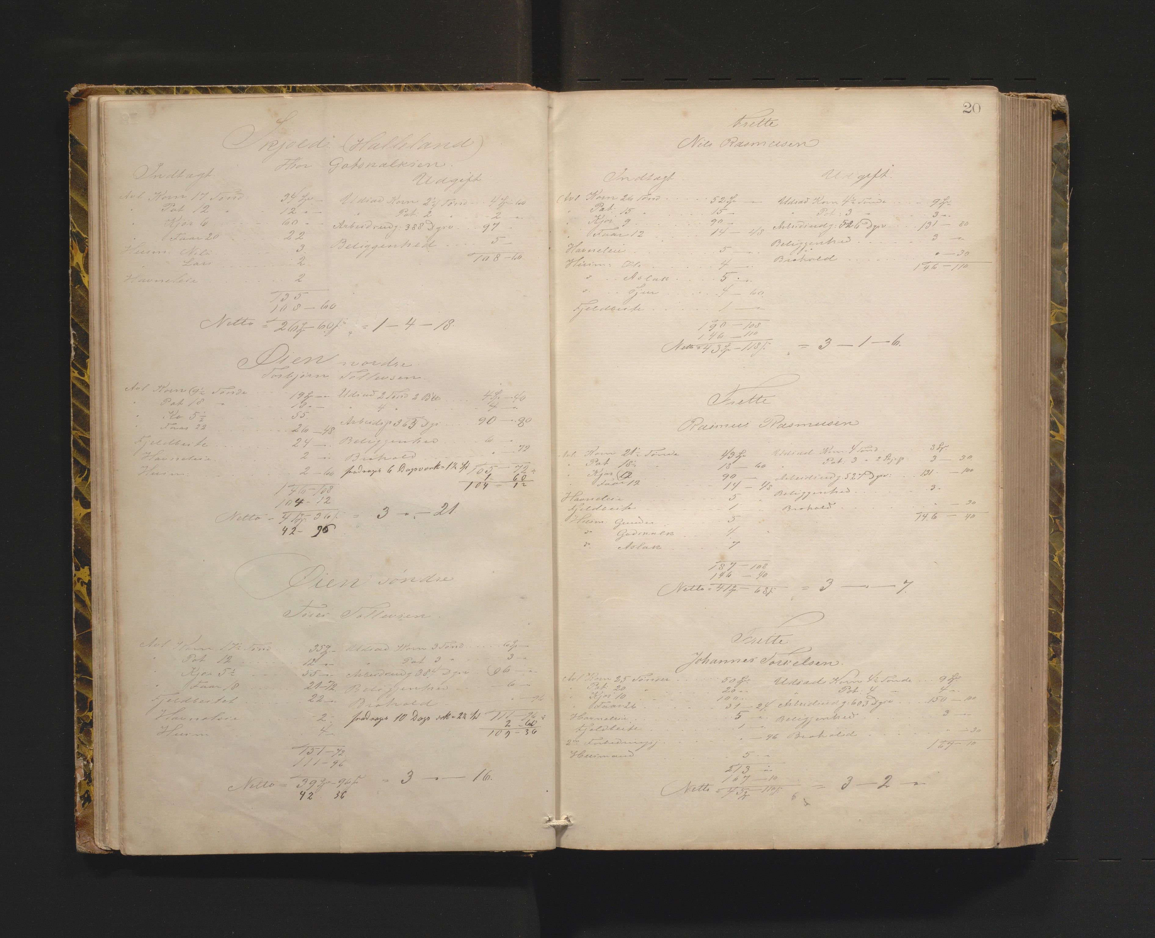 Etne kommune. Herredskommisjonen av 1863, IKAH/1211-181/A/Aa/L0001: Møtebok for Etne herredskommisjon, 1864-1870