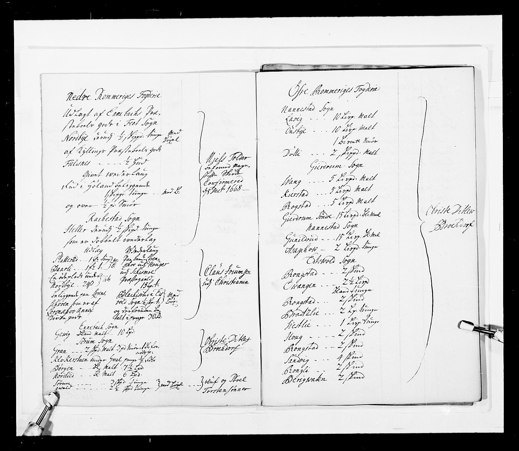 Stattholderembetet 1572-1771, AV/RA-EA-2870/Ek/L0043/0001: Jordebøker o.a. 1720-1728 vedkommende krongodset: / Dokumenter om reluisjonsgodset m.m., 1724-1728, p. 224