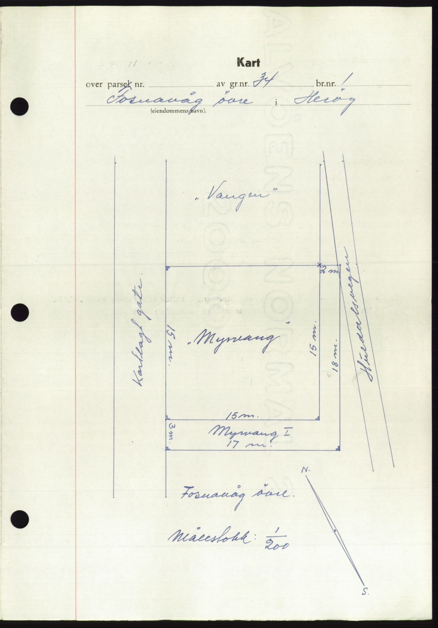 Søre Sunnmøre sorenskriveri, AV/SAT-A-4122/1/2/2C/L0090: Mortgage book no. 16A, 1951-1951, Diary no: : 2073/1951