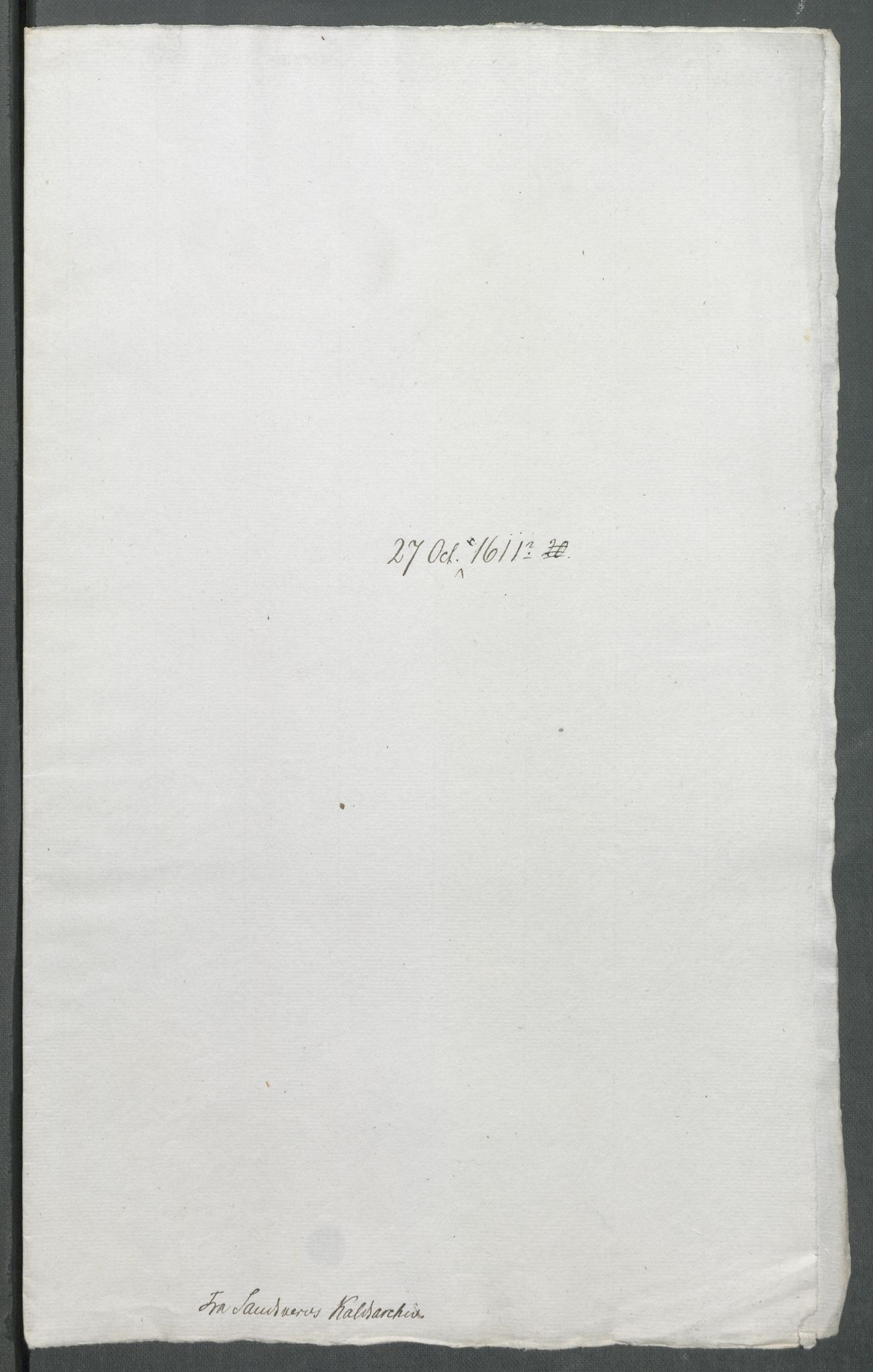 Riksarkivets diplomsamling, AV/RA-EA-5965/F02/L0120: Dokumenter, 1611, p. 40