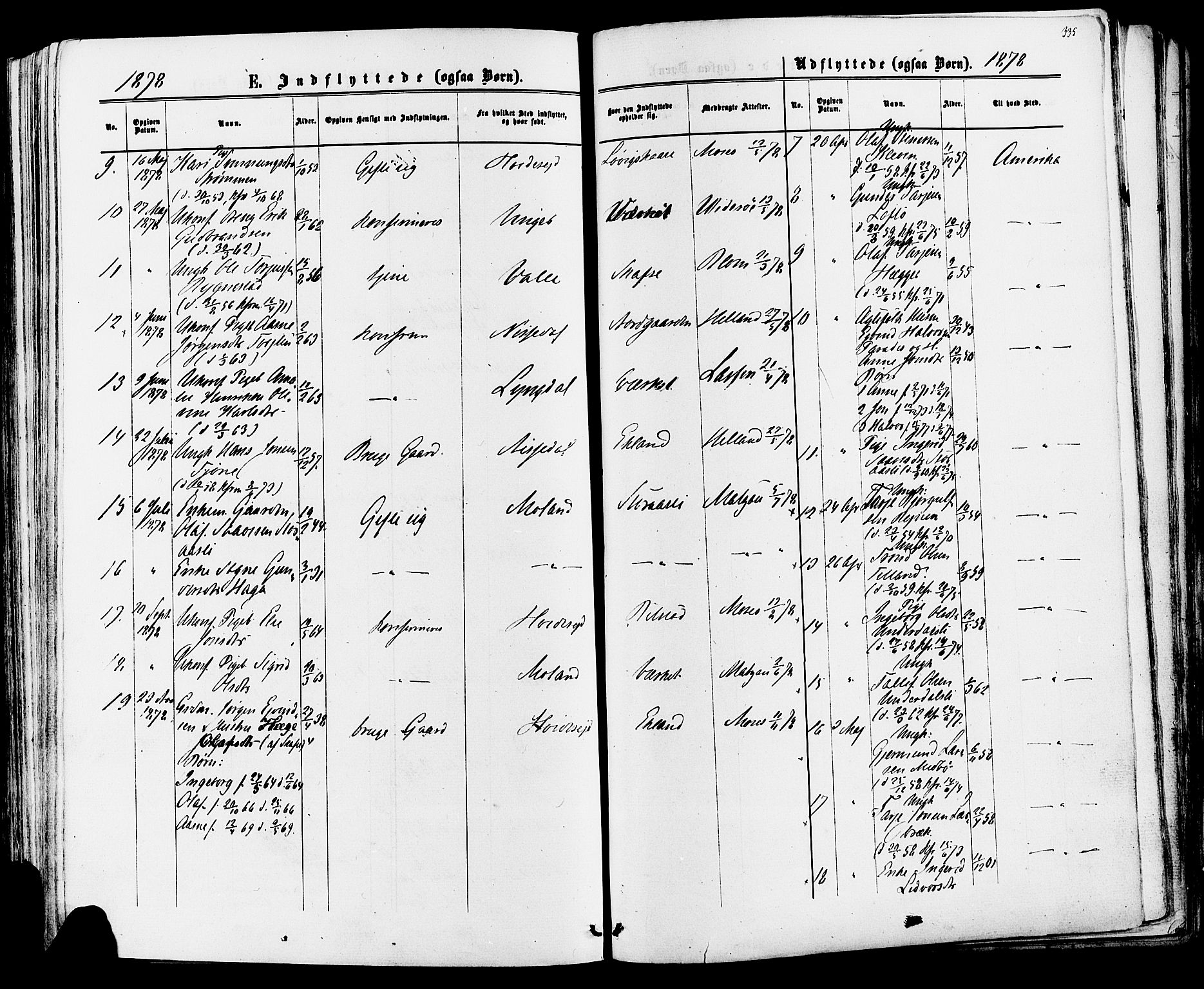 Mo kirkebøker, SAKO/A-286/F/Fa/L0006: Parish register (official) no. I 6, 1865-1885, p. 335