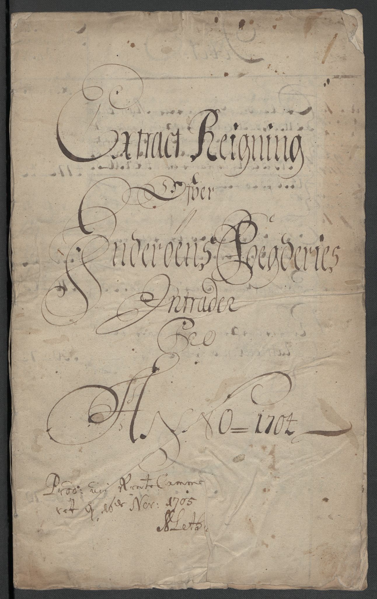 Rentekammeret inntil 1814, Reviderte regnskaper, Fogderegnskap, RA/EA-4092/R63/L4313: Fogderegnskap Inderøy, 1703-1704, p. 315