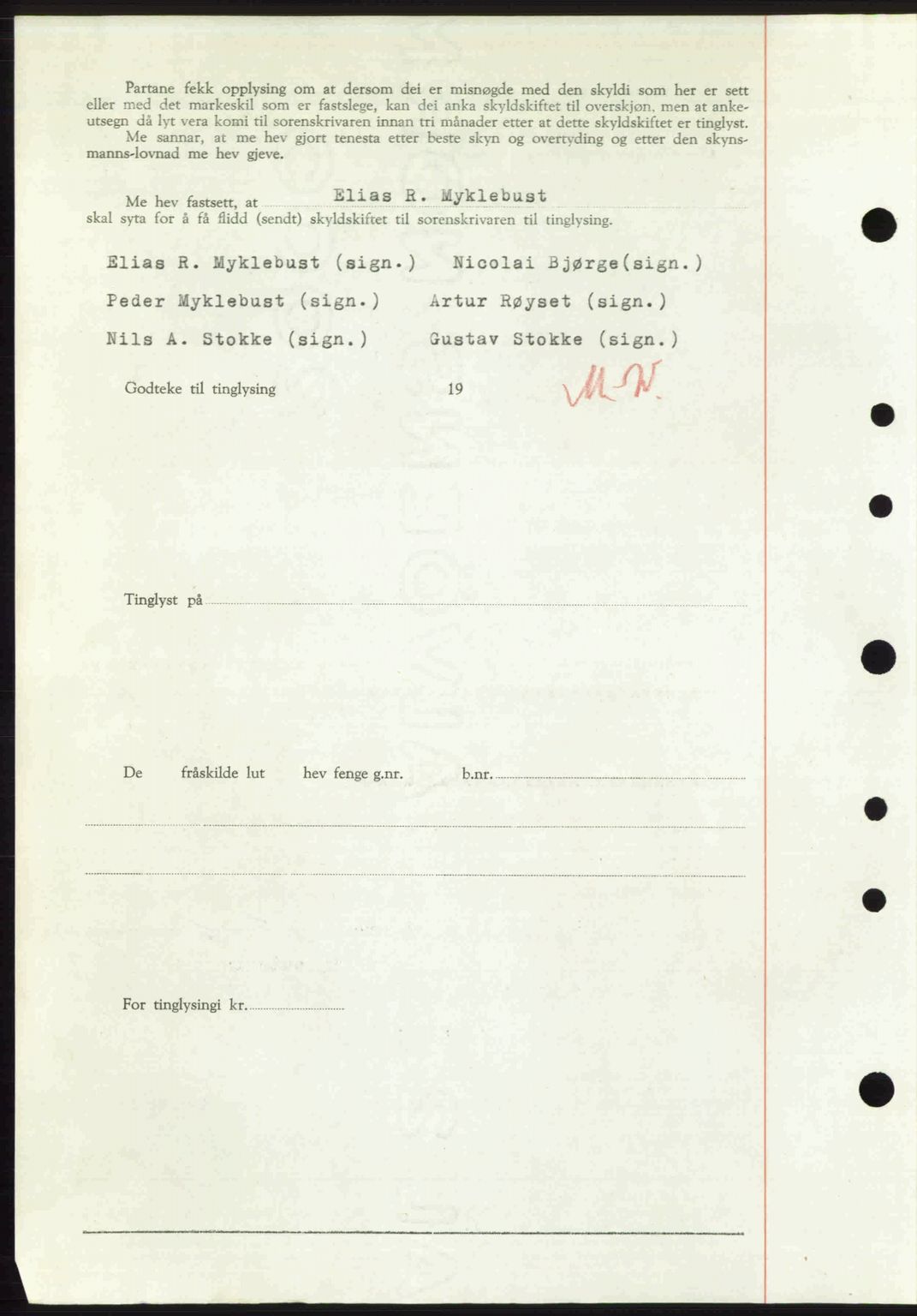 Nordre Sunnmøre sorenskriveri, AV/SAT-A-0006/1/2/2C/2Ca: Mortgage book no. A36, 1950-1950, Diary no: : 2227/1950