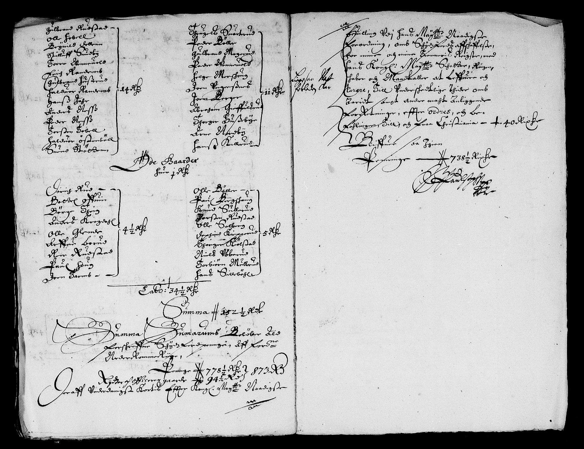 Rentekammeret inntil 1814, Reviderte regnskaper, Stiftamtstueregnskaper, Landkommissariatet på Akershus og Akershus stiftamt, RA/EA-5869/R/Ra/L0025: Landkommissariatet på Akershus, 1664