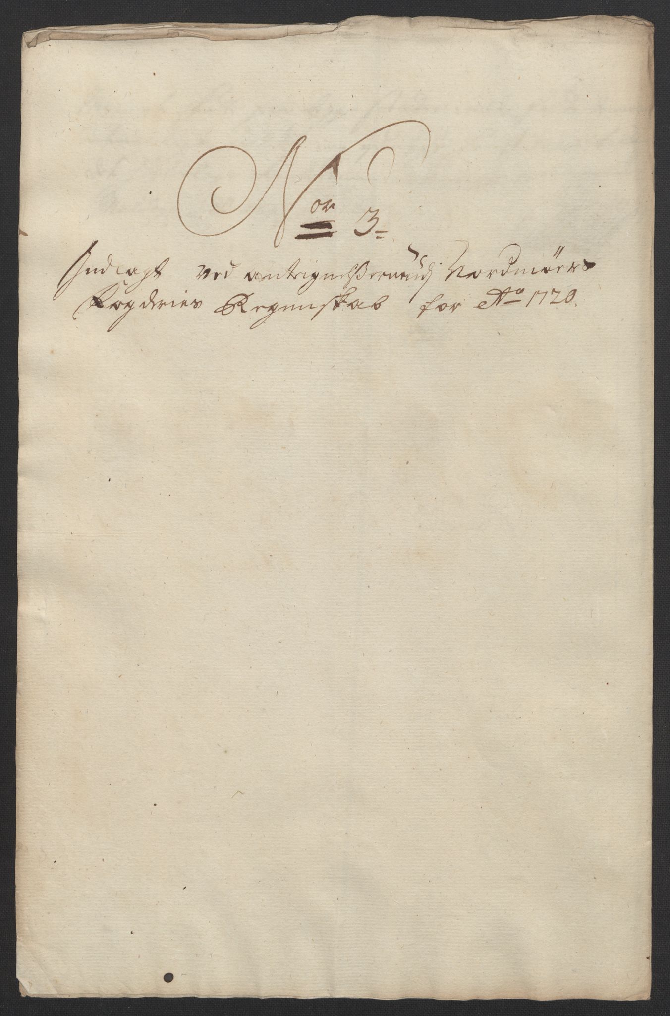 Rentekammeret inntil 1814, Reviderte regnskaper, Fogderegnskap, RA/EA-4092/R56/L3753: Fogderegnskap Nordmøre, 1720, p. 581