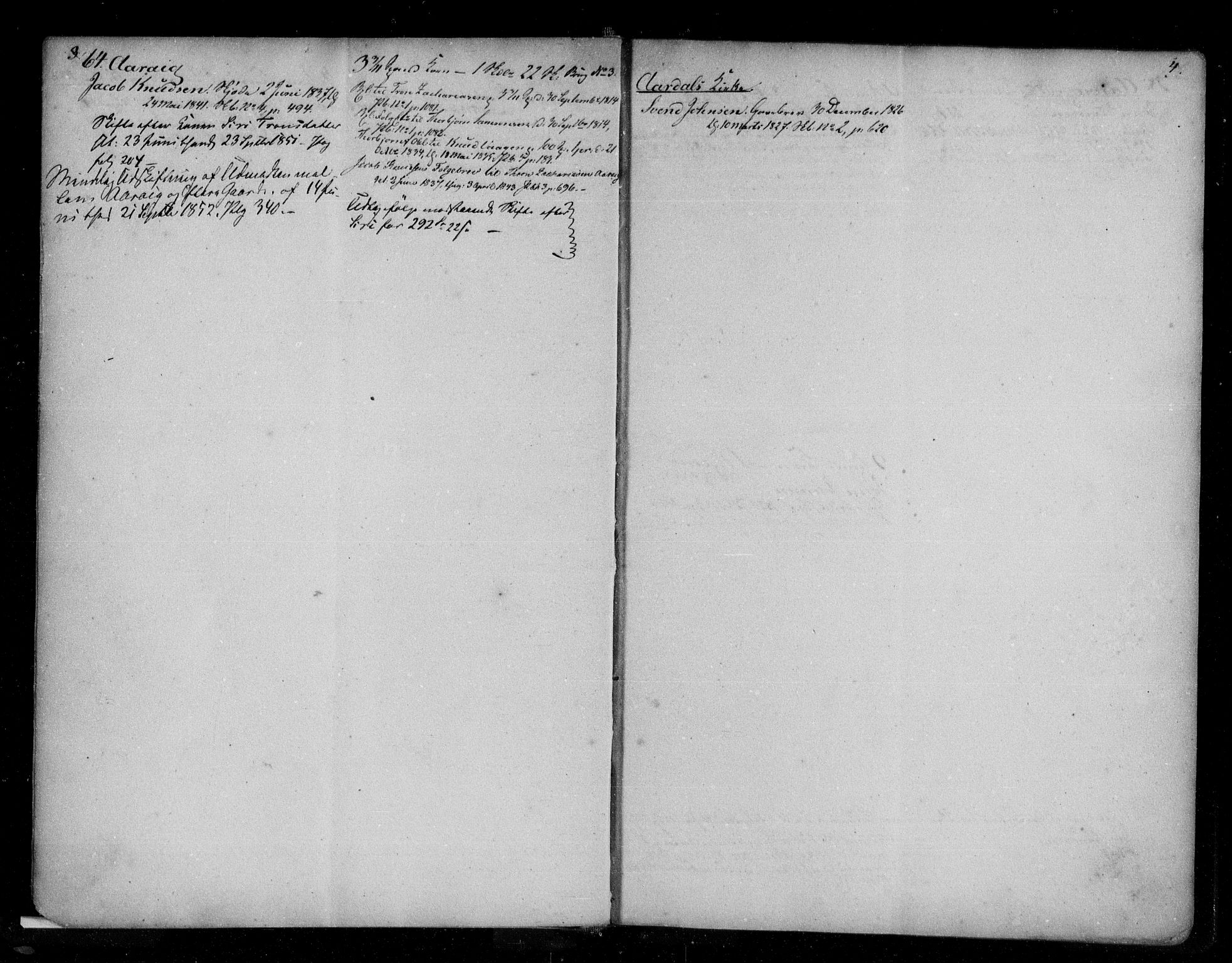 Karmsund sorenskriveri, SAST/A-100311/01/II/IIA/L0009: Mortgage register no. II AB 9, 1841, p. 3-4