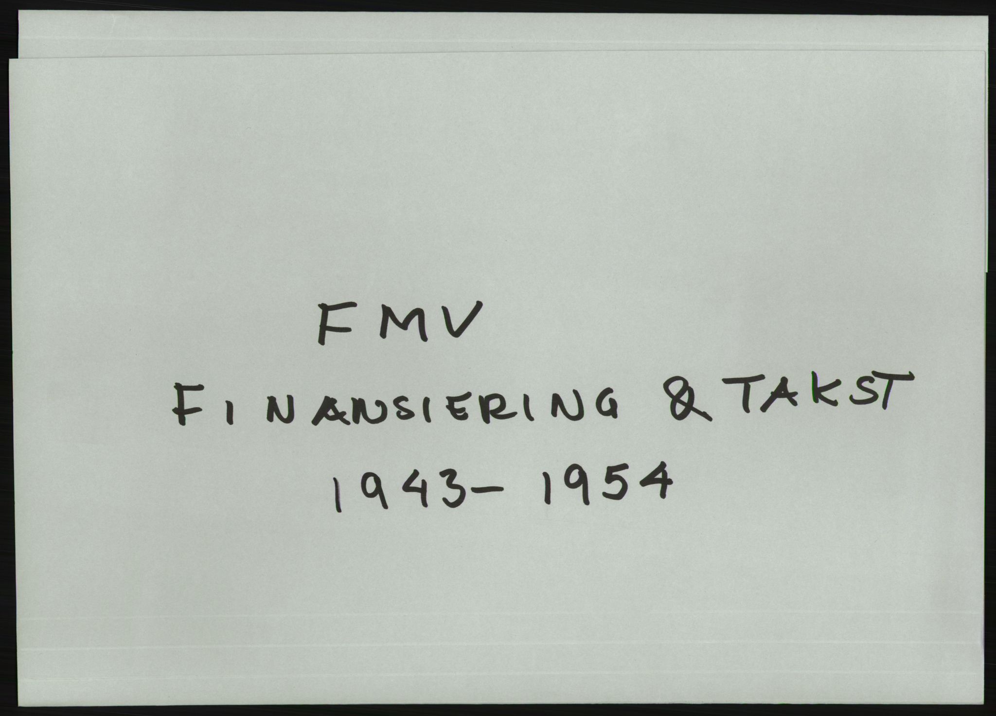 Fredrikstad mekaniske verksted, RA/PA-1807/Q/L0001: Bygninger, Finansiering, Takst, Nyanlegg, 1935-1954, p. 65
