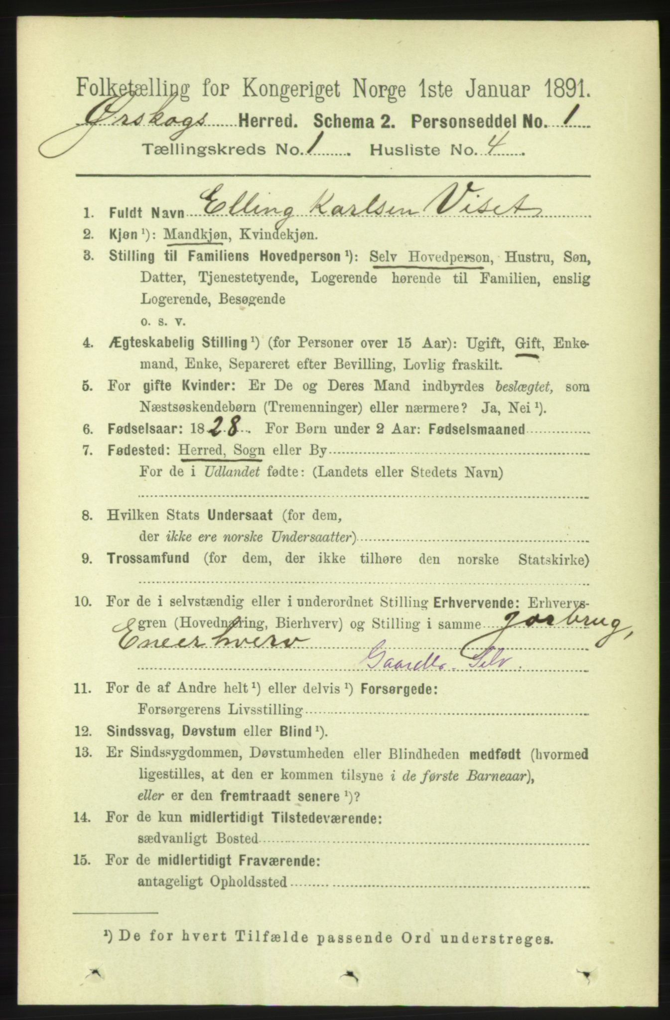 RA, 1891 census for 1527 Ørskog, 1891, p. 107