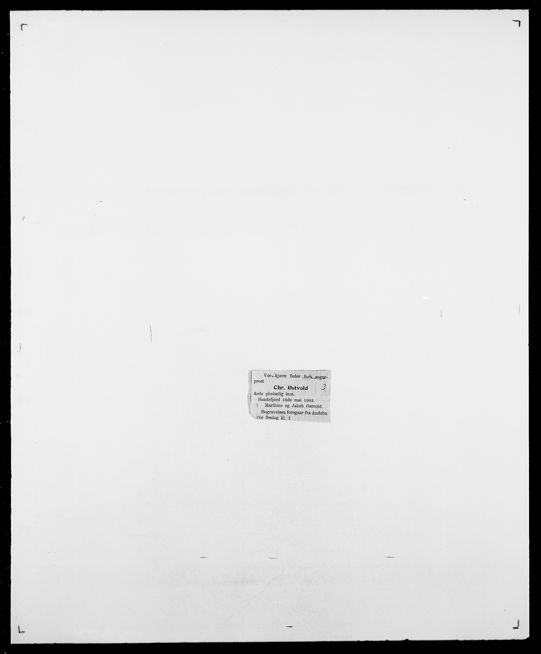 Delgobe, Charles Antoine - samling, AV/SAO-PAO-0038/D/Da/L0043: Wulfsberg - v. Zanten, p. 377