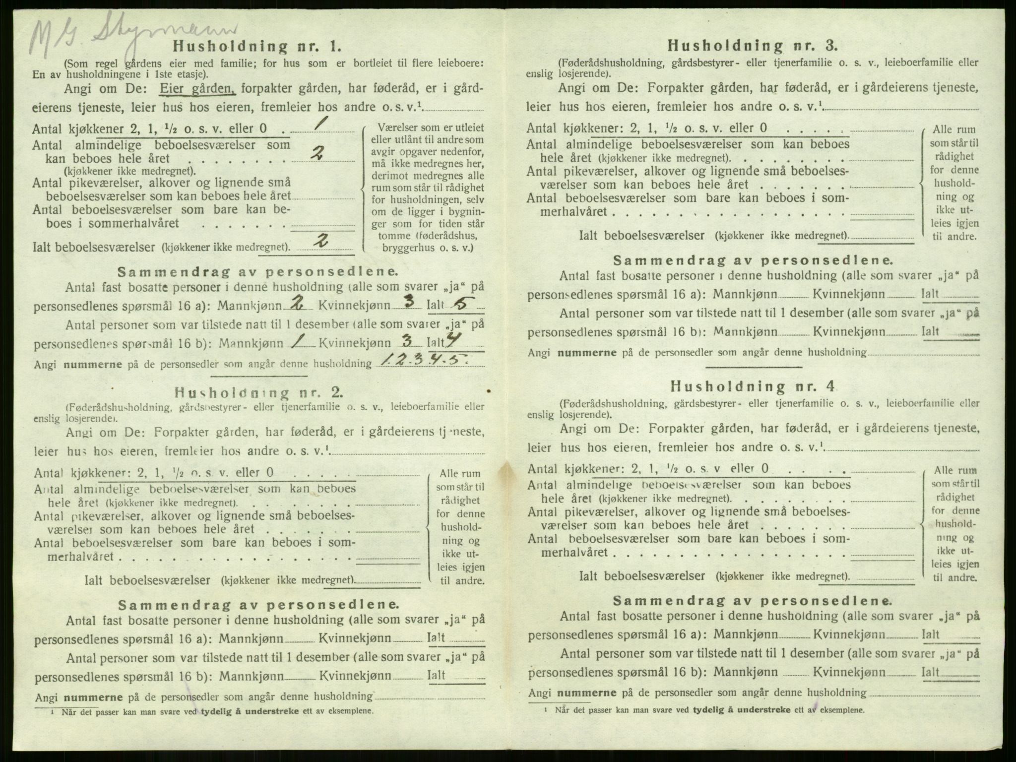 SAKO, 1920 census for Nøtterøy, 1920, p. 1333
