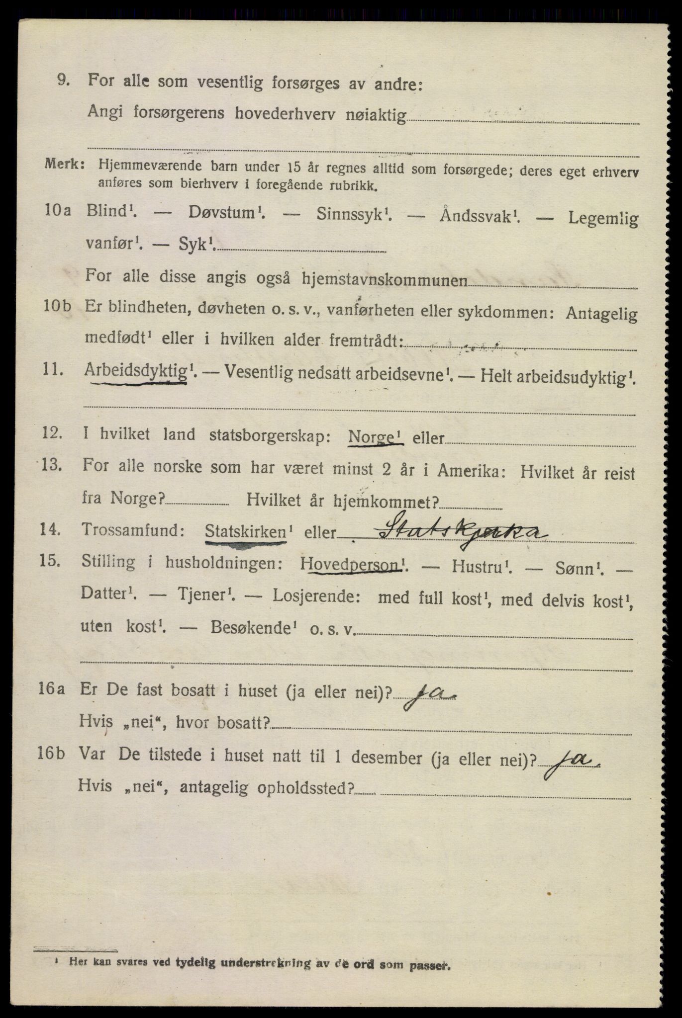 SAKO, 1920 census for Sandeherred, 1920, p. 14279