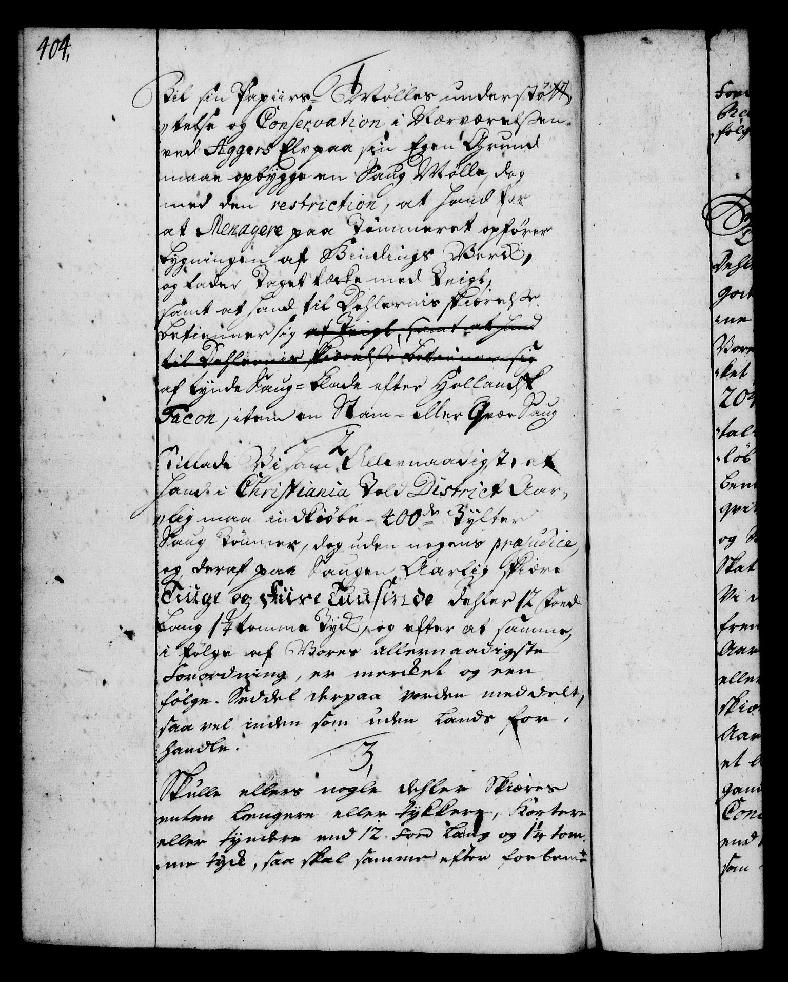 Rentekammeret, Kammerkanselliet, AV/RA-EA-3111/G/Gg/Gga/L0004: Norsk ekspedisjonsprotokoll med register (merket RK 53.4), 1734-1741, p. 404