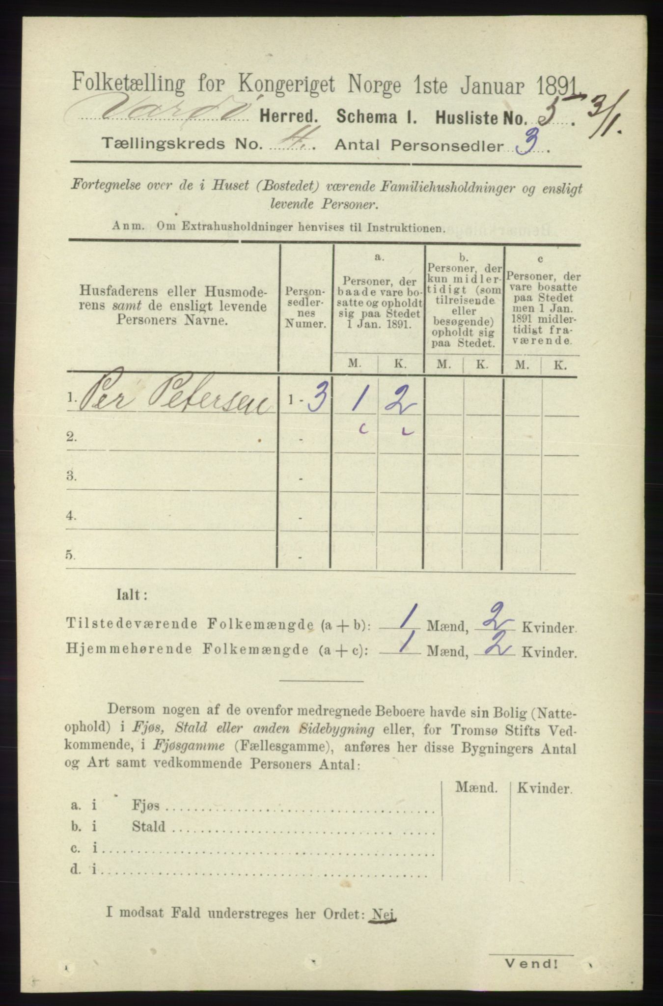 RA, 1891 census for 2028 Vardø, 1891, p. 1059
