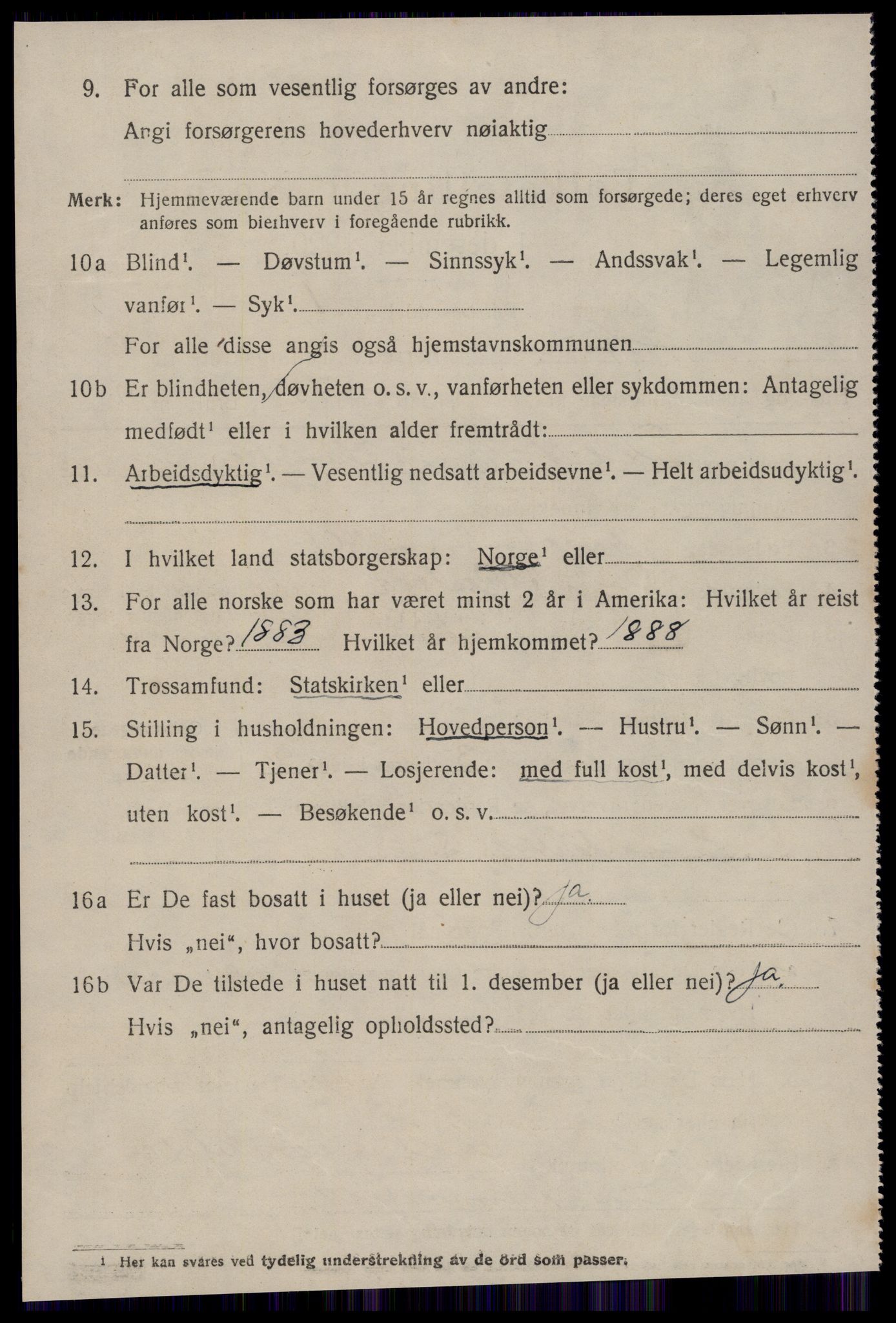 SAT, 1920 census for Aure, 1920, p. 4549