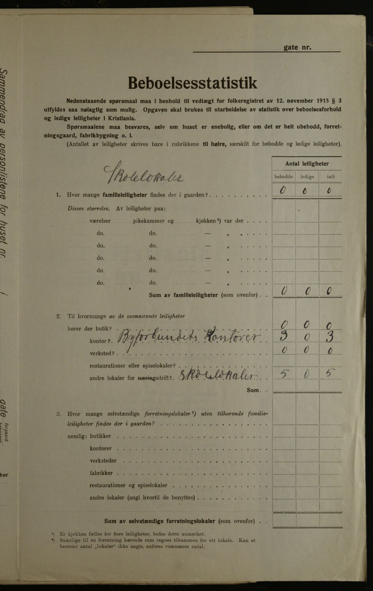 OBA, Municipal Census 1923 for Kristiania, 1923, p. 129399