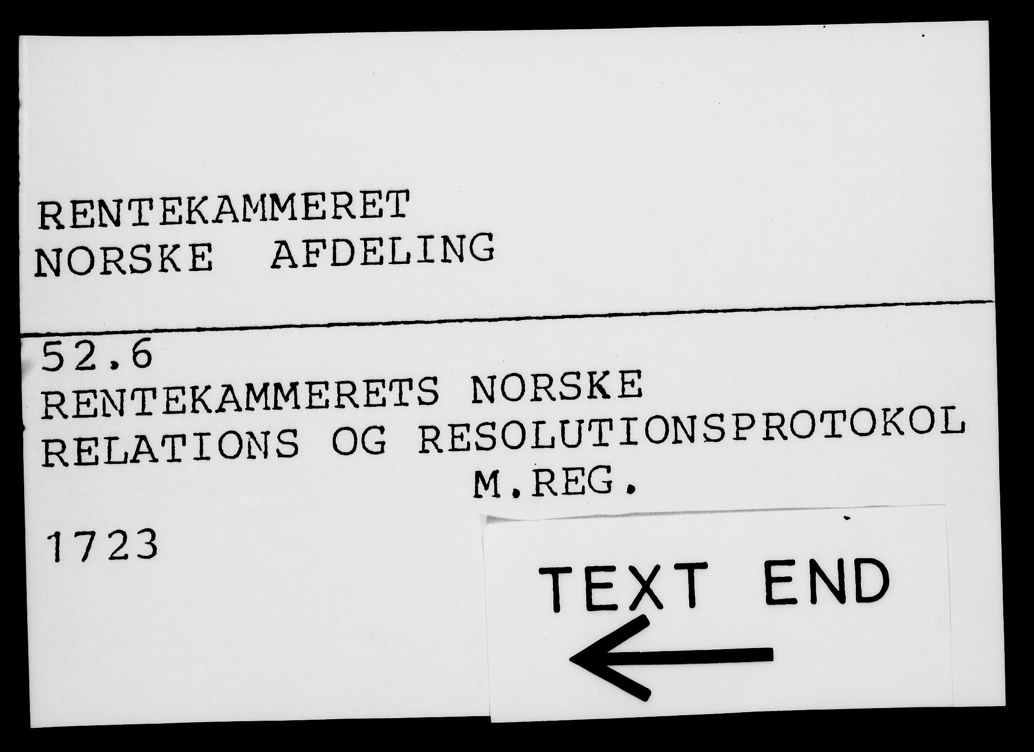 Rentekammeret, Kammerkanselliet, RA/EA-3111/G/Gf/Gfa/L0006: Norsk relasjons- og resolusjonsprotokoll (merket RK 52.6), 1723, p. 1413