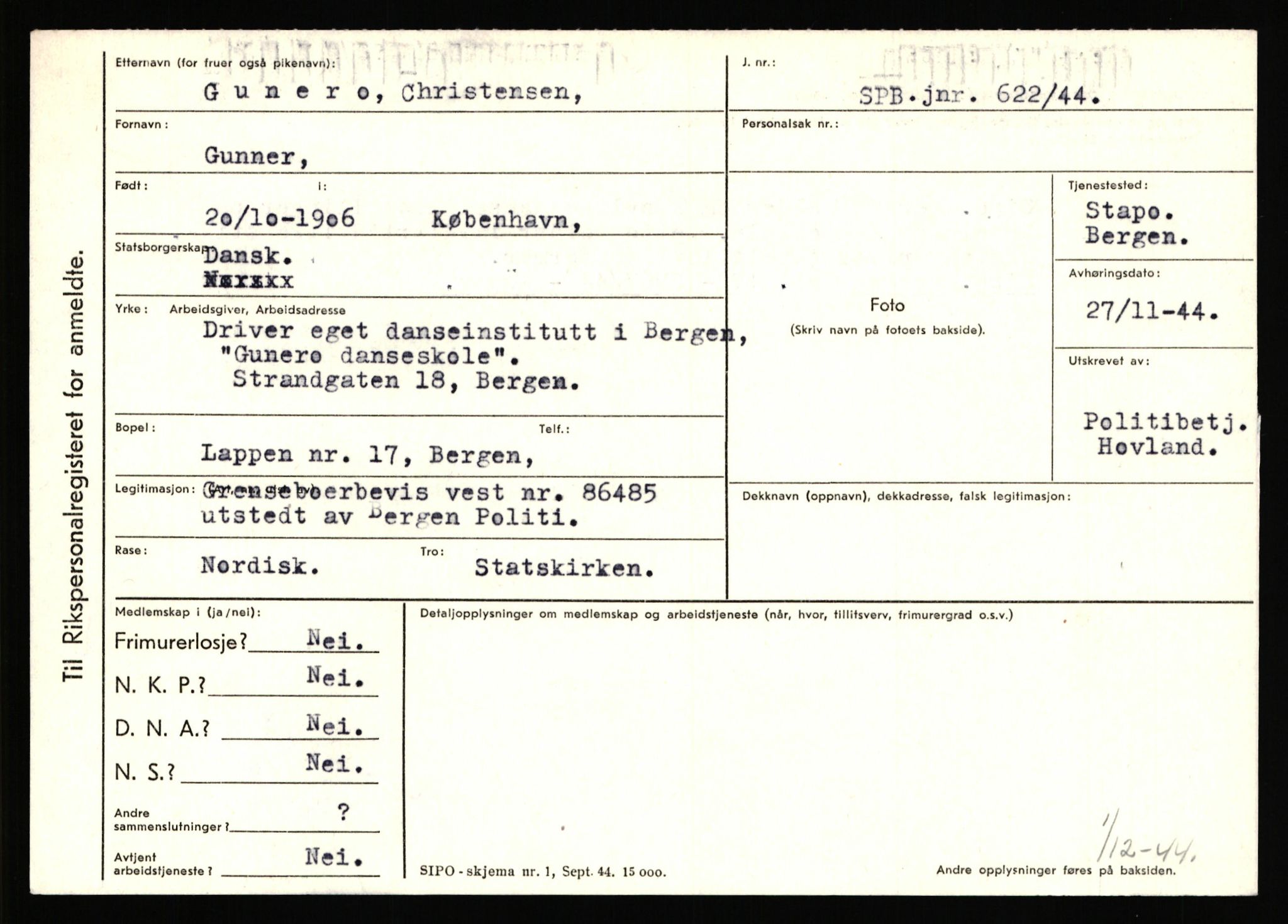 Statspolitiet - Hovedkontoret / Osloavdelingen, AV/RA-S-1329/C/Ca/L0005: Furali - Hamula, 1943-1945, p. 2873
