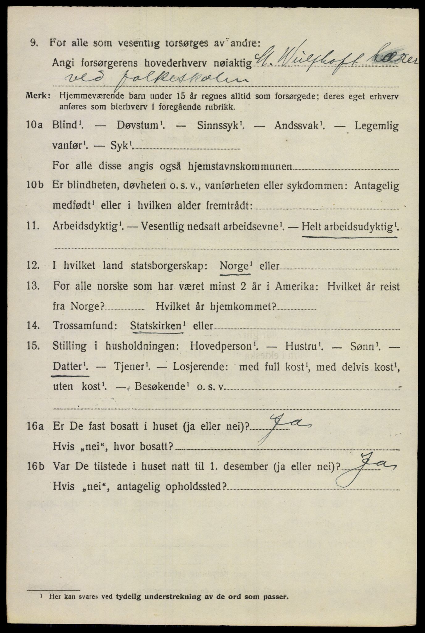 SAO, 1920 census for Gjerdrum, 1920, p. 1357