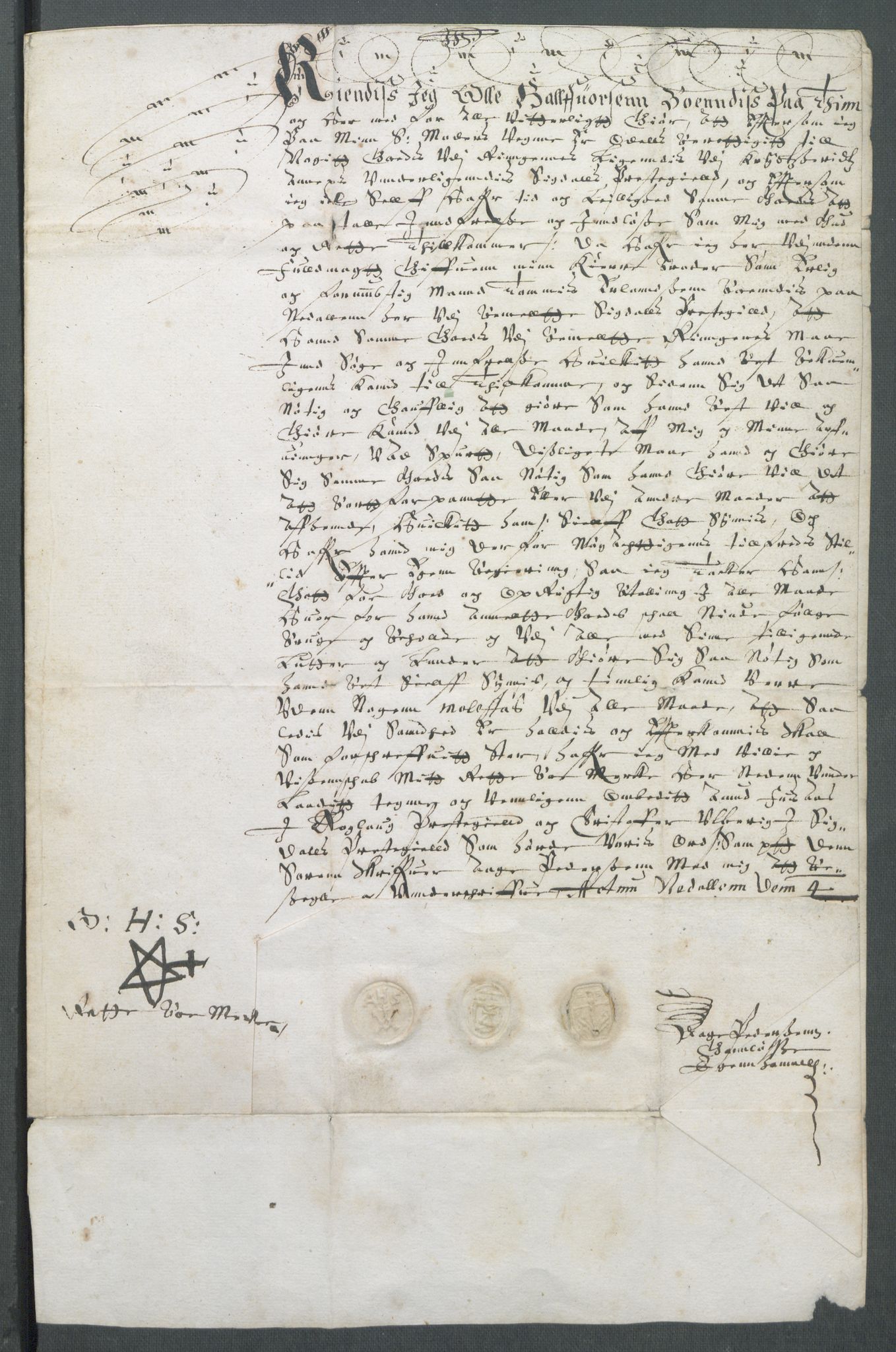 Riksarkivets diplomsamling, AV/RA-EA-5965/F02/L0164: Dokumenter, 1651, p. 9