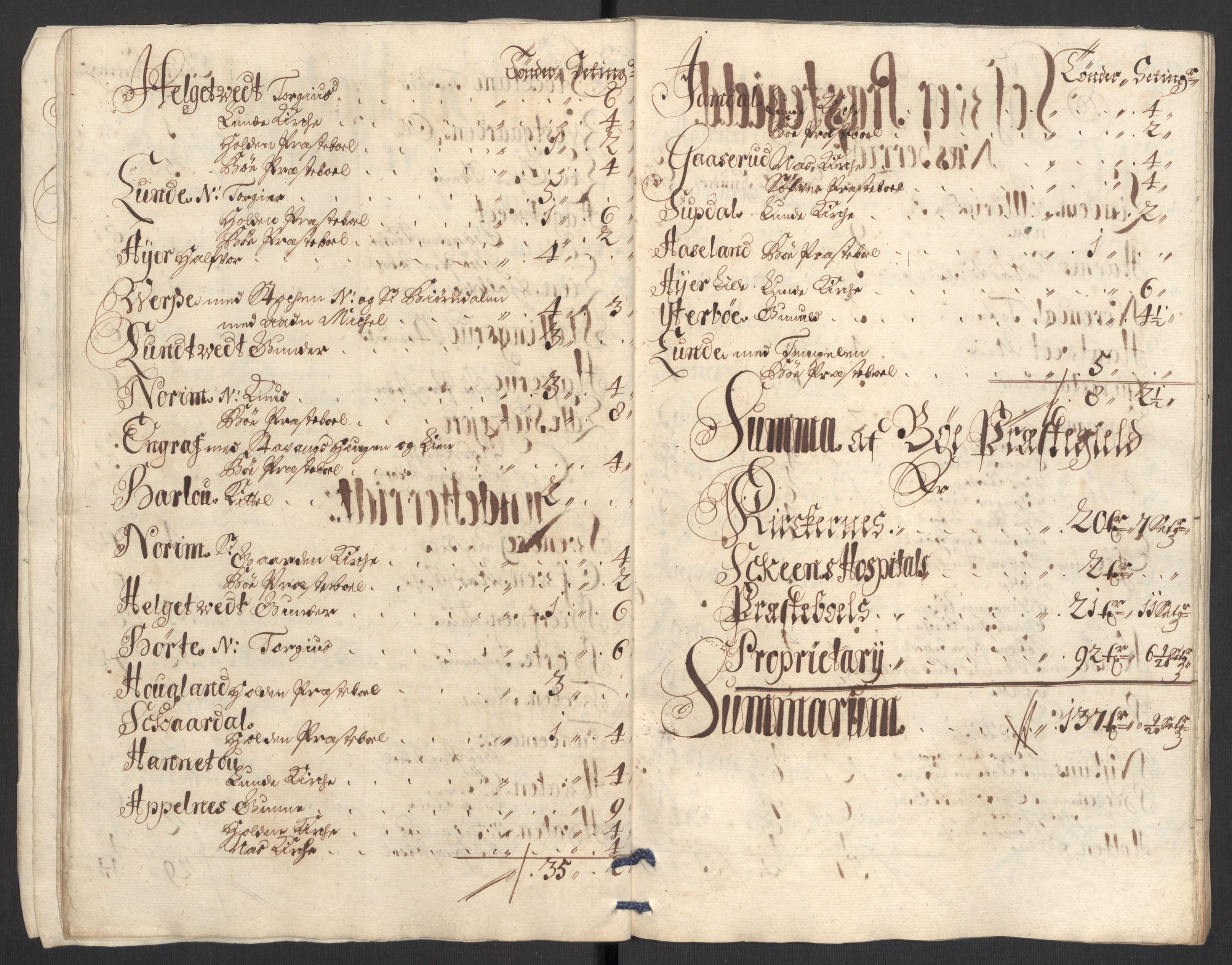 Rentekammeret inntil 1814, Reviderte regnskaper, Fogderegnskap, AV/RA-EA-4092/R36/L2112: Fogderegnskap Øvre og Nedre Telemark og Bamble, 1704, p. 227