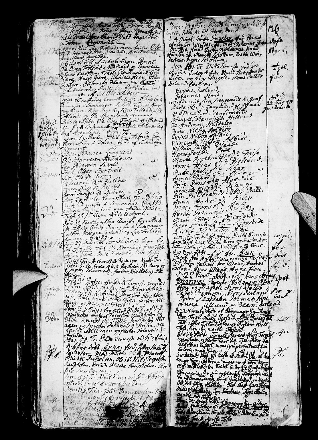 Os sokneprestembete, AV/SAB-A-99929: Parish register (official) no. A 4, 1669-1760, p. 126