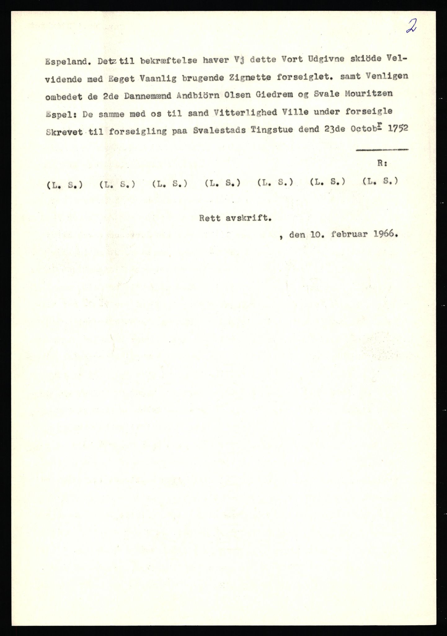 Statsarkivet i Stavanger, SAST/A-101971/03/Y/Yj/L0018: Avskrifter sortert etter gårdsnavn: Engelsvold - Espevold nedre, 1750-1930, p. 441