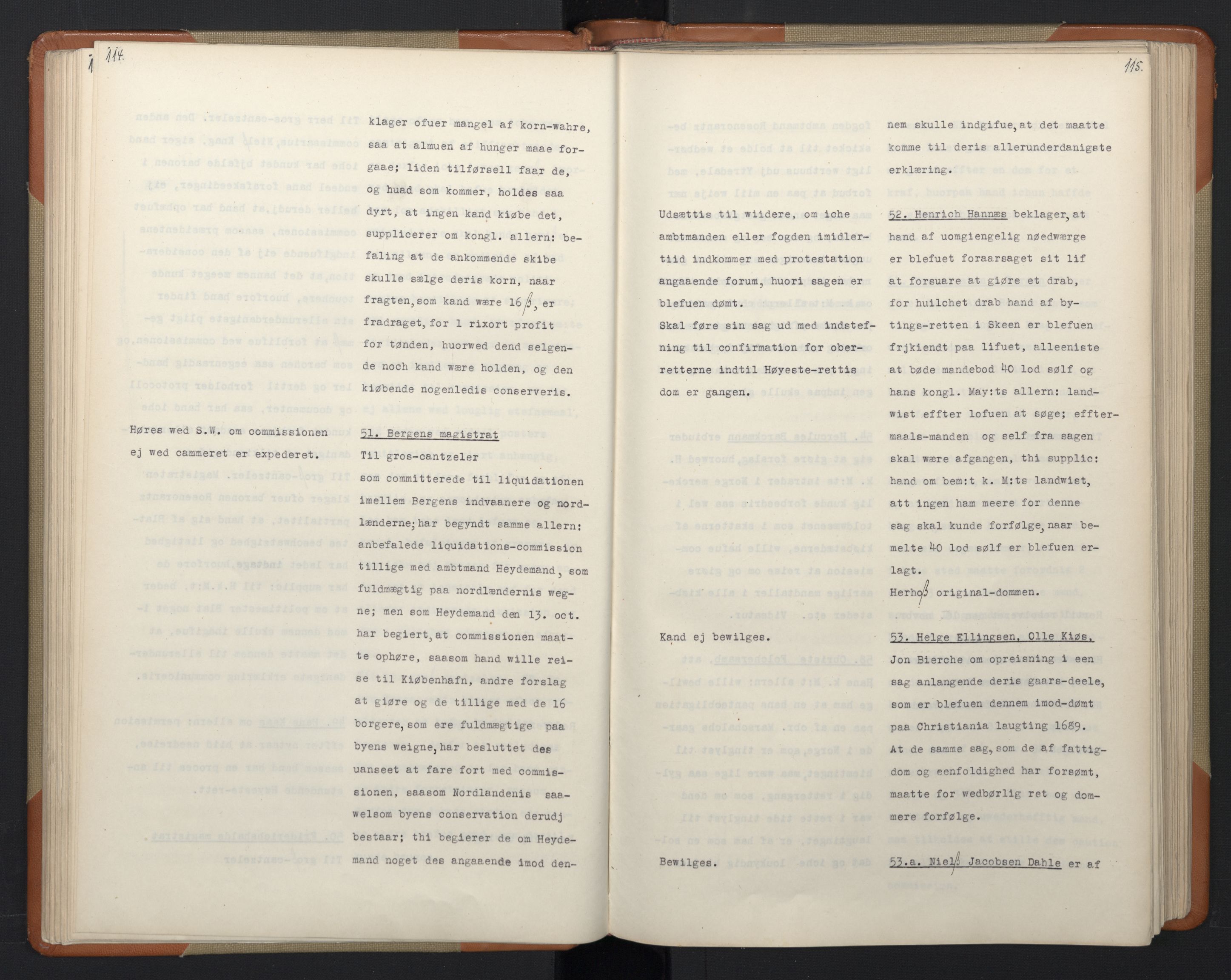 Avskriftsamlingen, RA/EA-4022/F/Fa/L0068: Supplikker, 1699-1700, p. 63