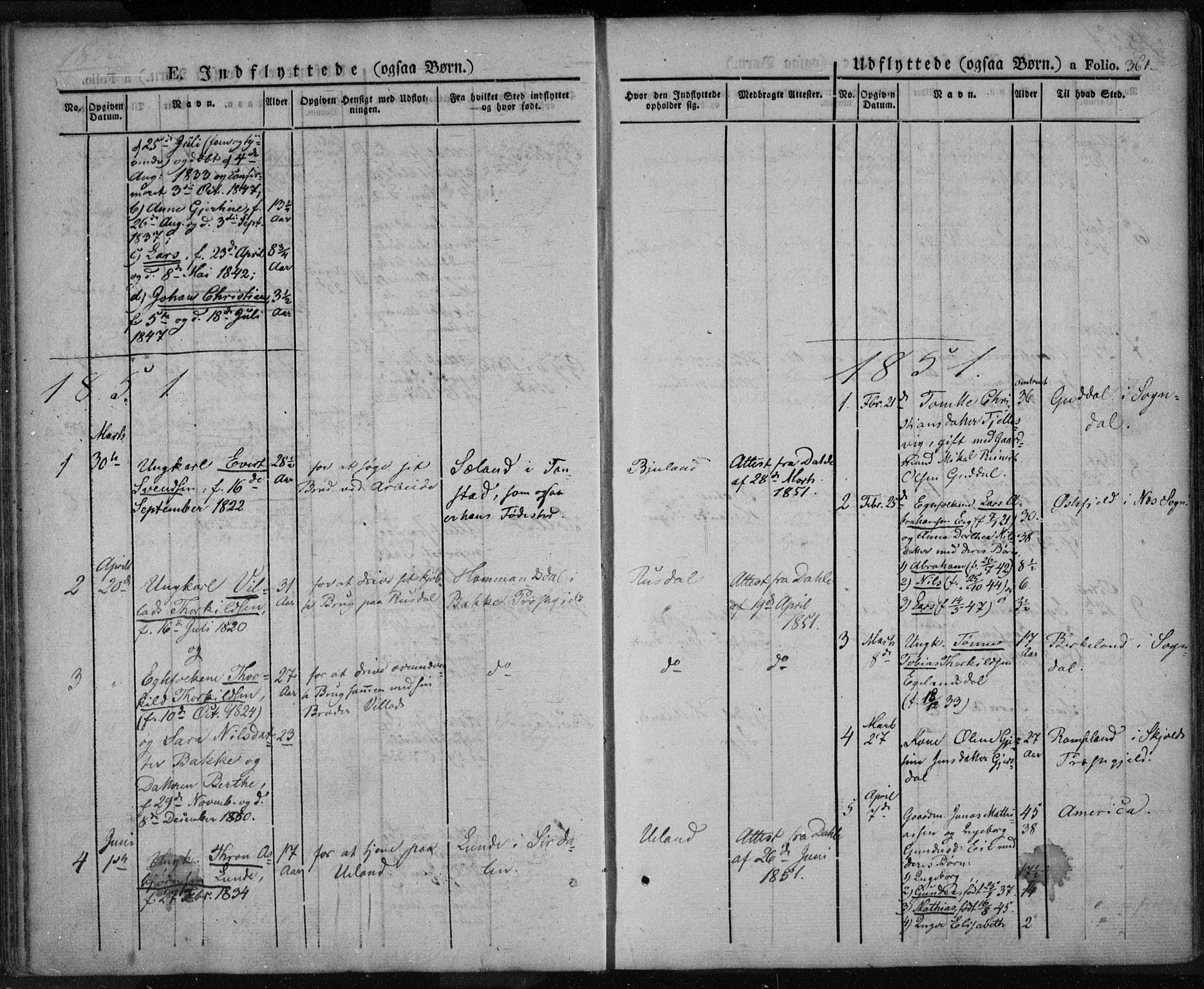 Lund sokneprestkontor, AV/SAST-A-101809/S06/L0008: Parish register (official) no. A 7.2, 1833-1854, p. 361