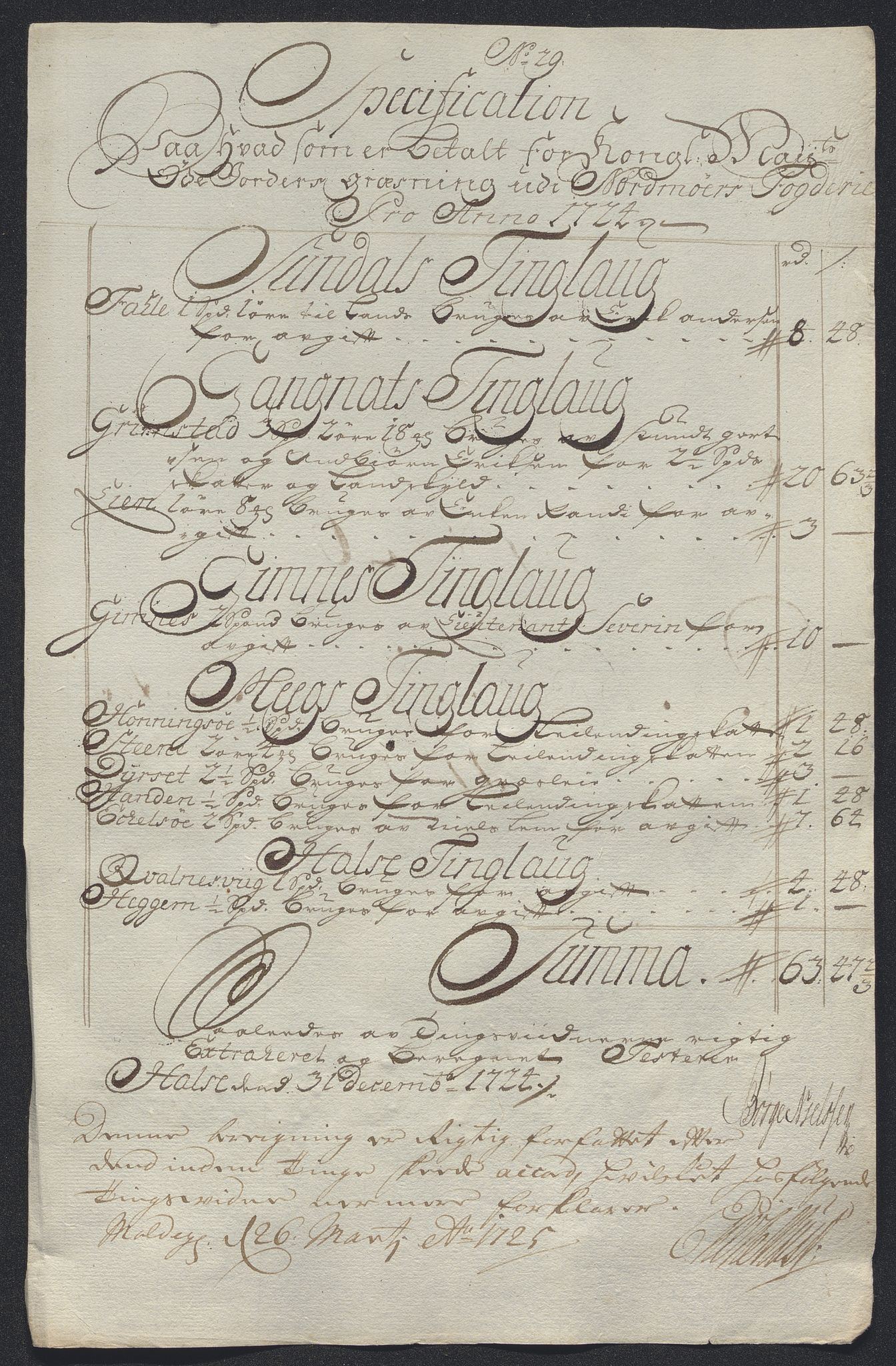 Rentekammeret inntil 1814, Reviderte regnskaper, Fogderegnskap, AV/RA-EA-4092/R56/L3757: Fogderegnskap Nordmøre, 1724, p. 231